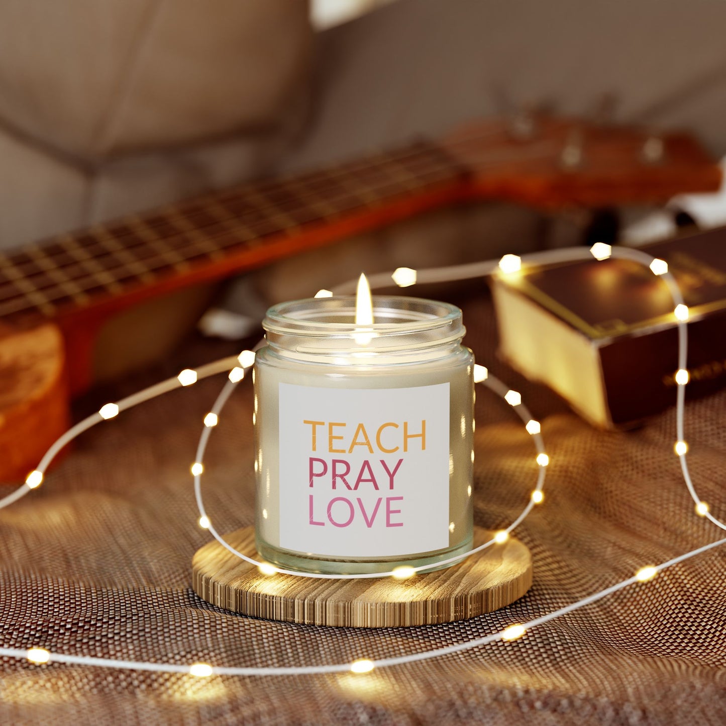 Scented Candle - Teach Pray Love