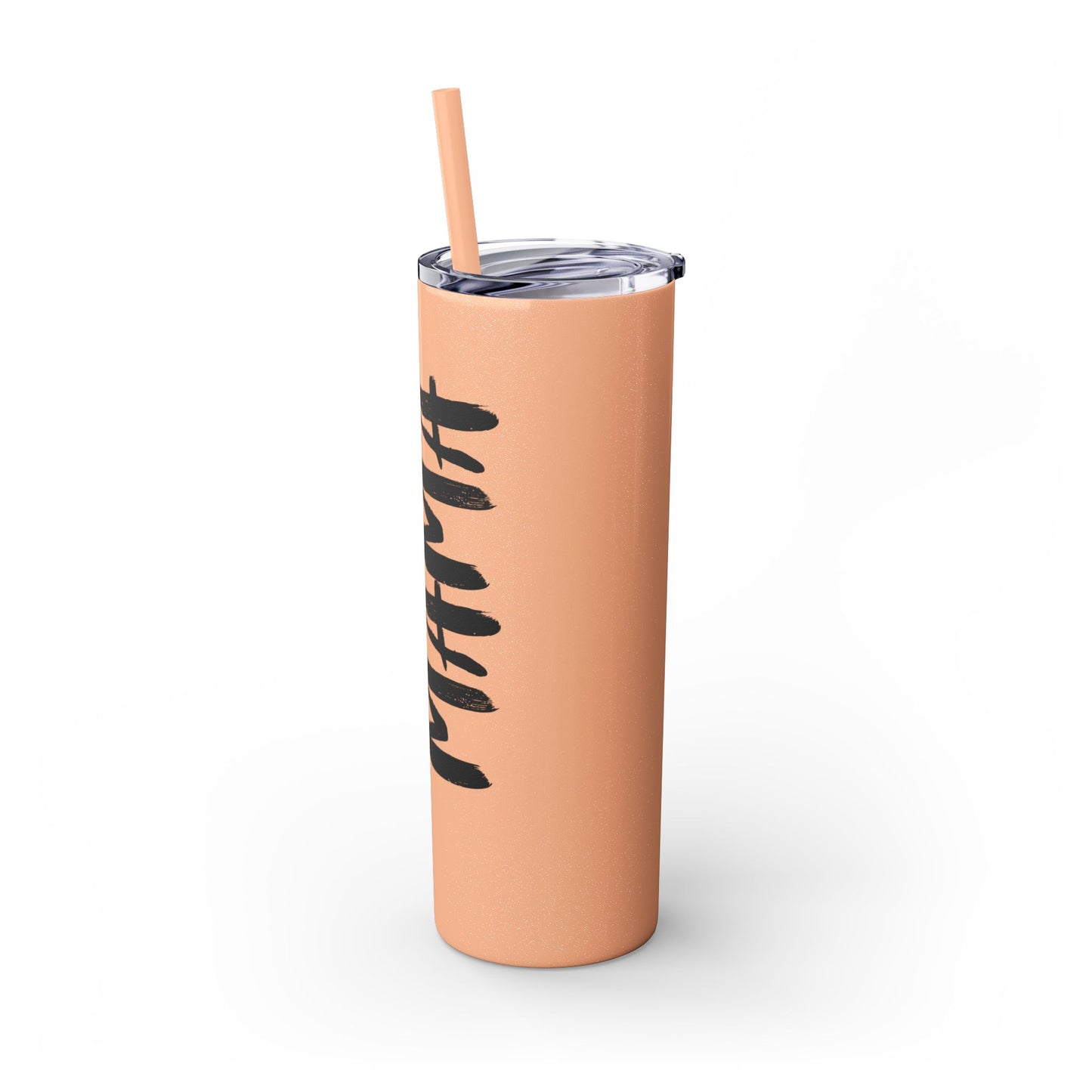 Hockey Mama 20oz Skinny Tumbler with Straw - Perfect Gift for Sports Moms