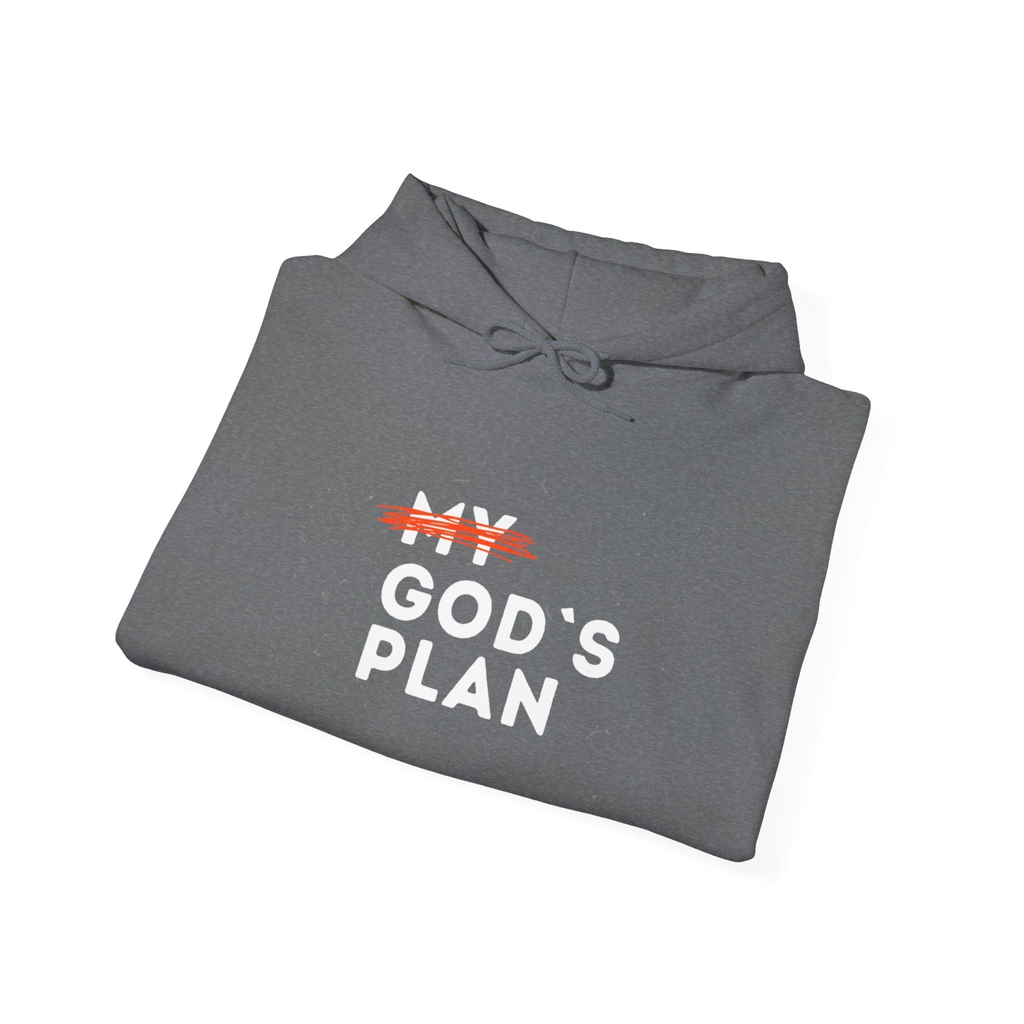 Gods Plan Inspirational Hooded Sweatshirt - "My Plan" Design