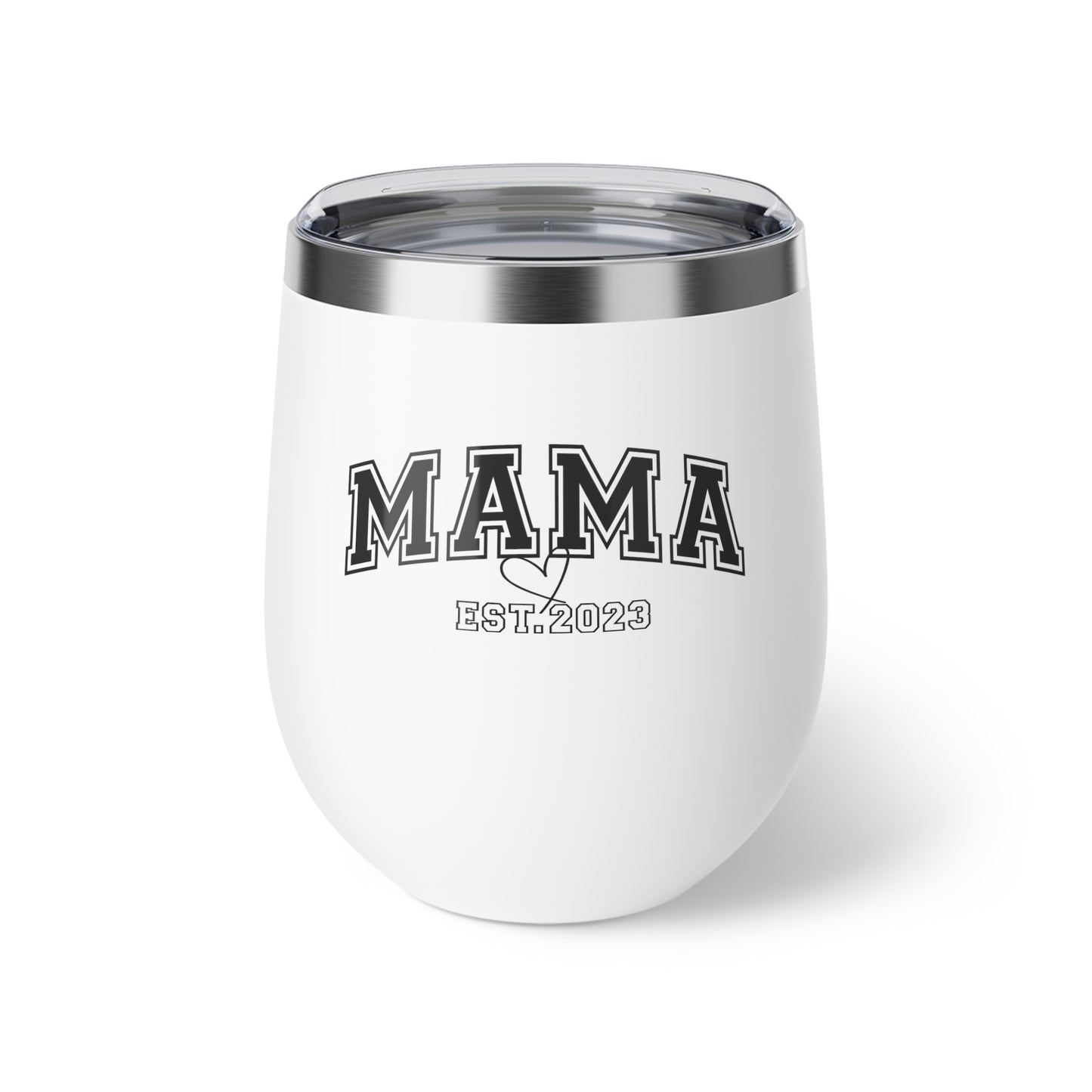 Personalized Mama Est. 2023 Copper Vacuum Insulated Cup - 12oz