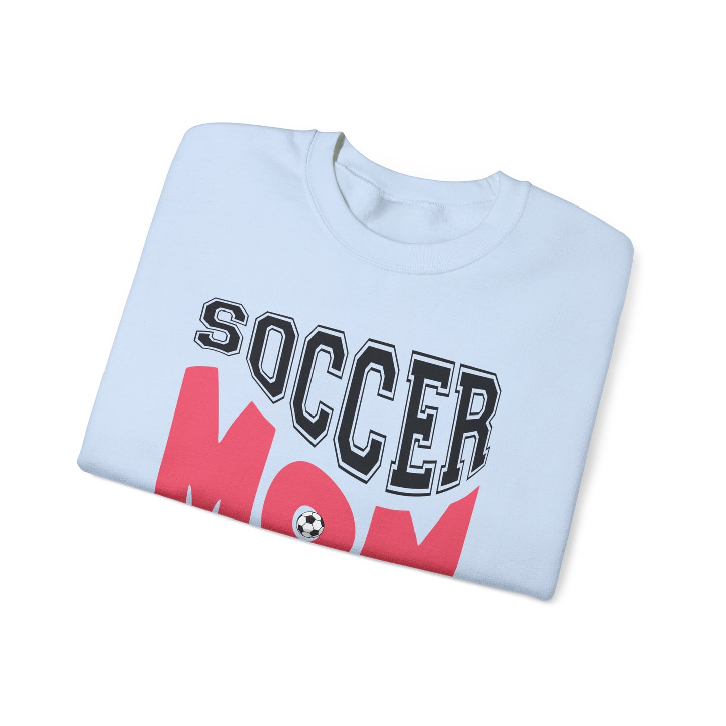 Soccer Mom Crewneck Sweatshirt - Comfortable & Stylish Gift for Active Moms