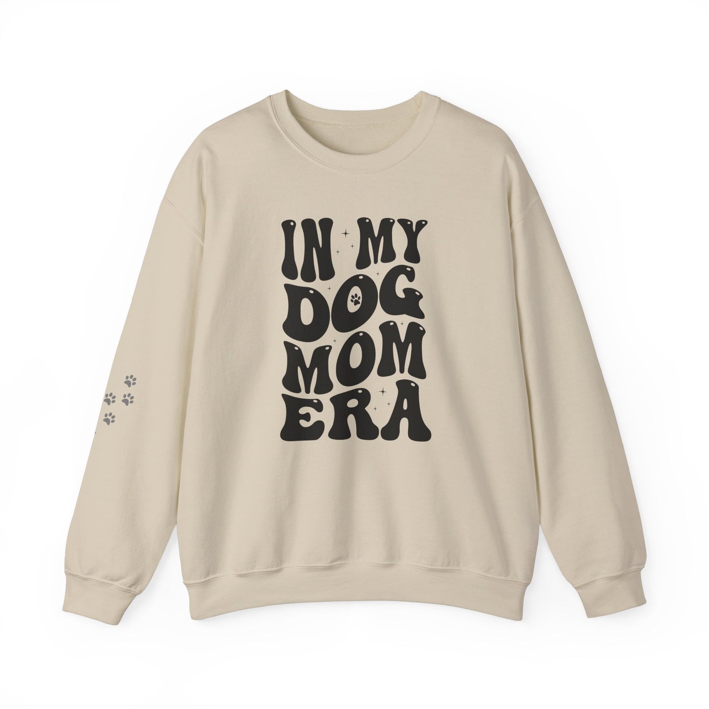 In My Dog Mom Era Unisex Crewneck Sweatshirt for Dog Lovers