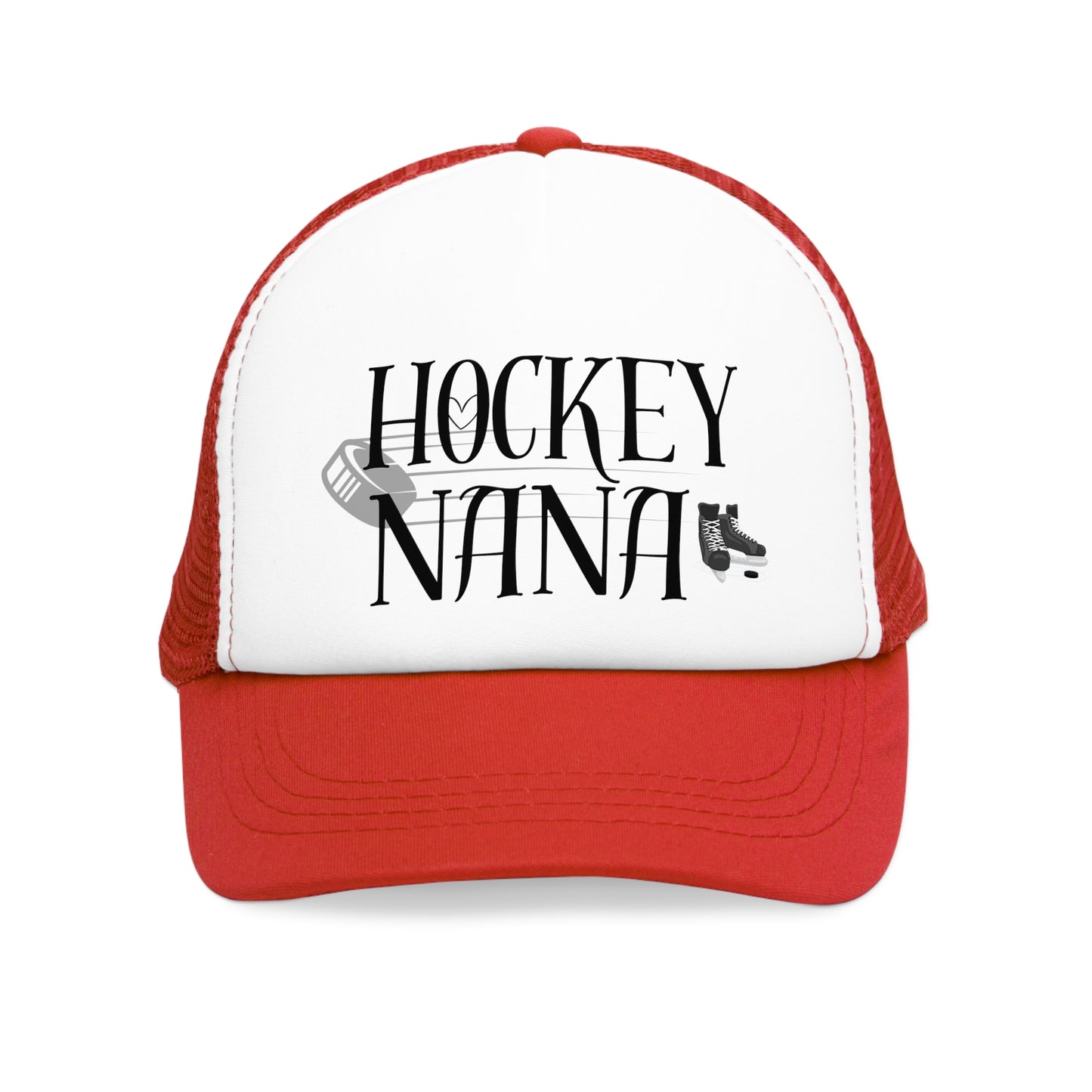 Hockey Nana Mesh Cap - Stylish Hat for Proud Hockey Grandmothers