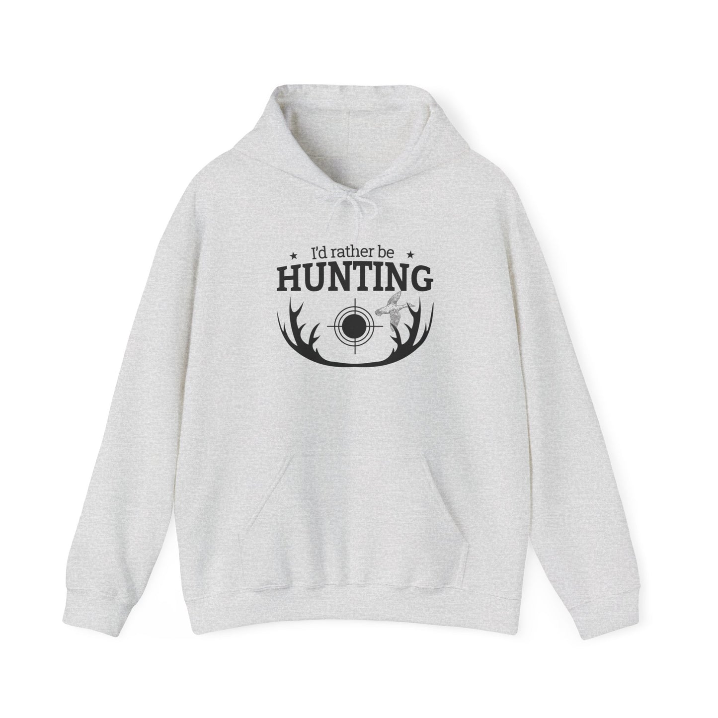 I'd Rather Be Hunting Hoodie - Unisex Heavy Blend Sweatshirt