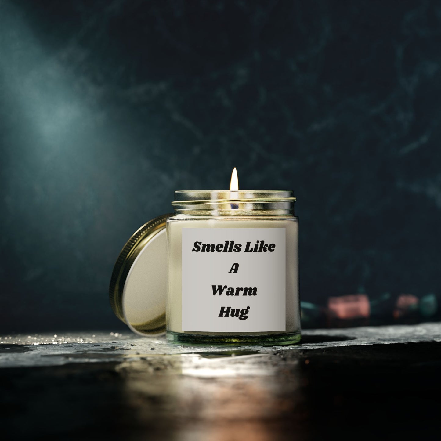 Warm Hug Scented Candle - Coconut Apricot Wax (4oz, 9oz)