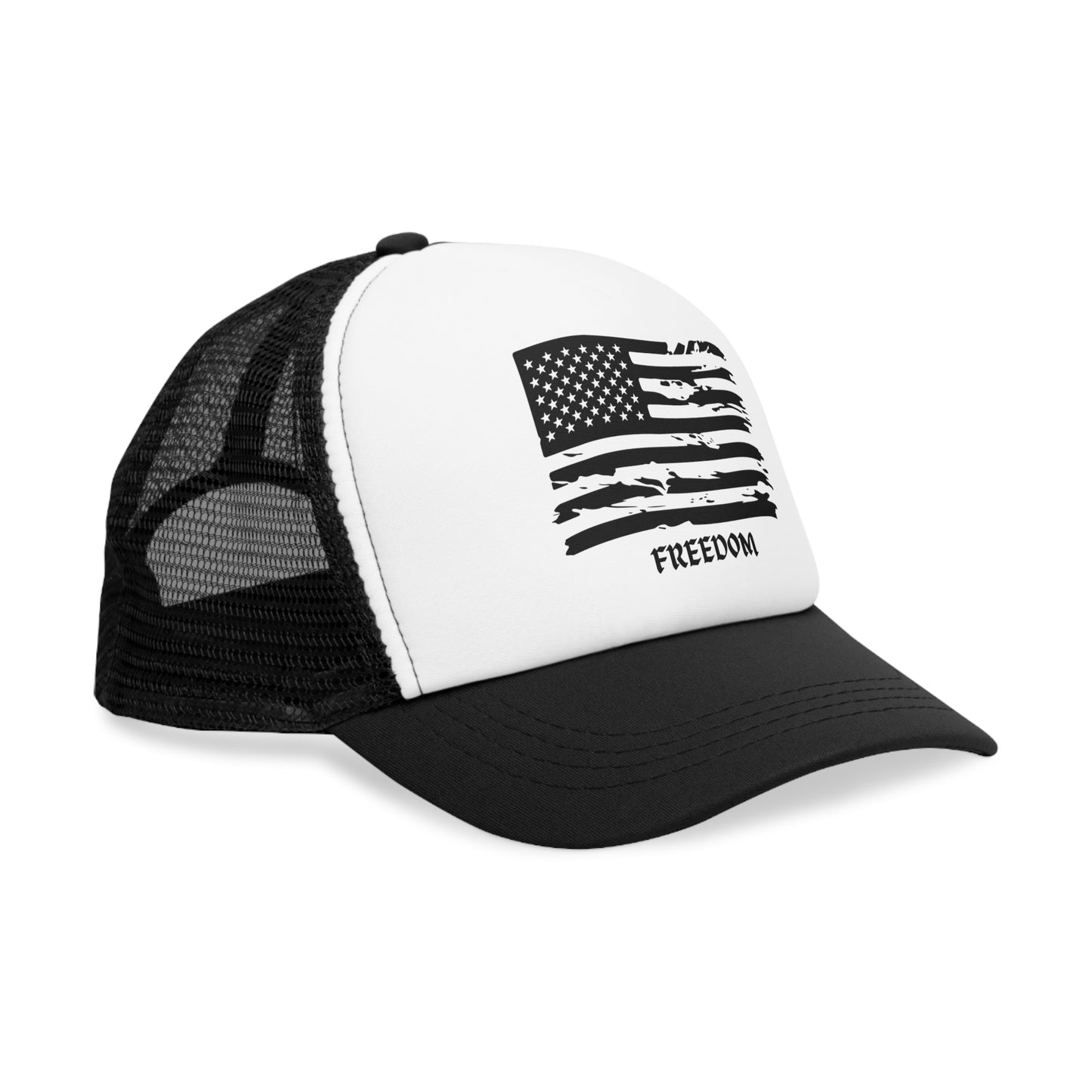 Freedom Mesh Cap - Patriotic Trucker Hat for Outdoor Lovers