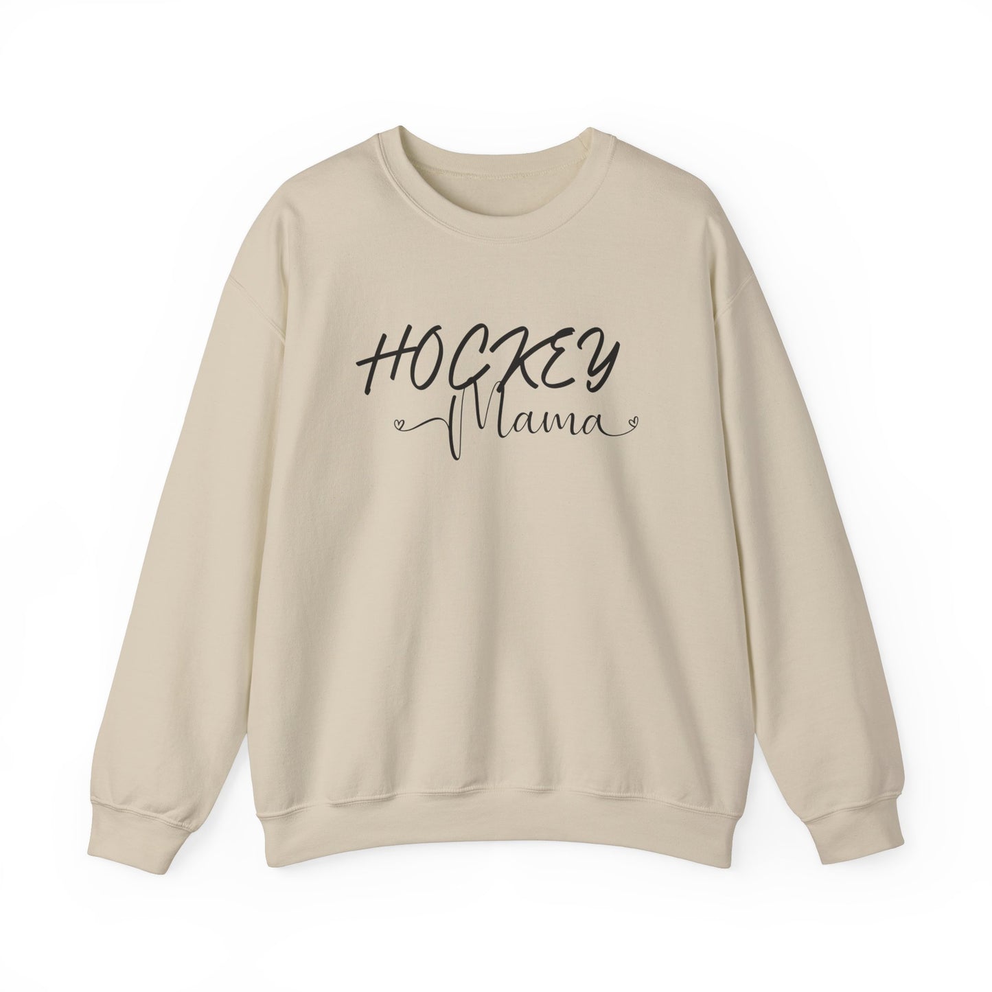 Hockey Mama Crewneck Sweatshirt - Cozy Unisex Pullover for Hockey Lovers