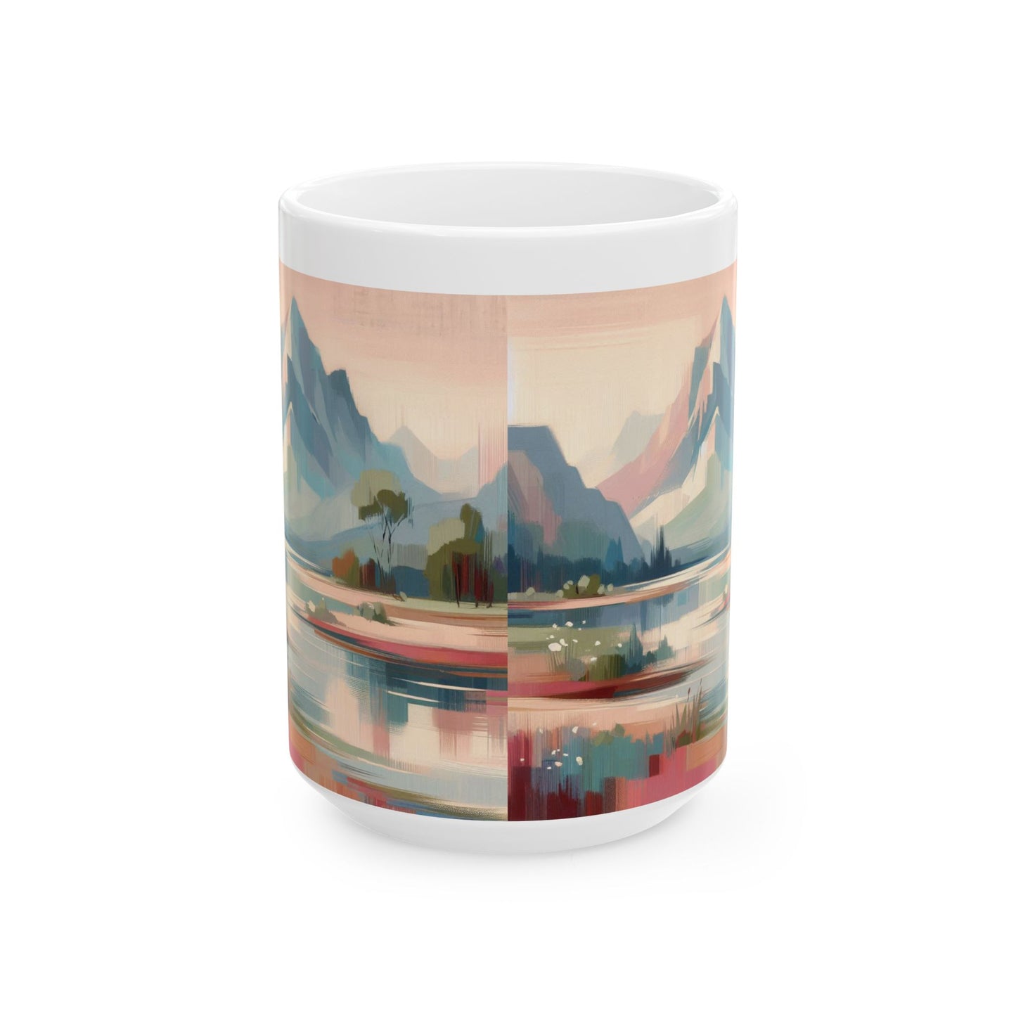 Serene Landscape Ceramic Mug - Perfect for Nature Lovers