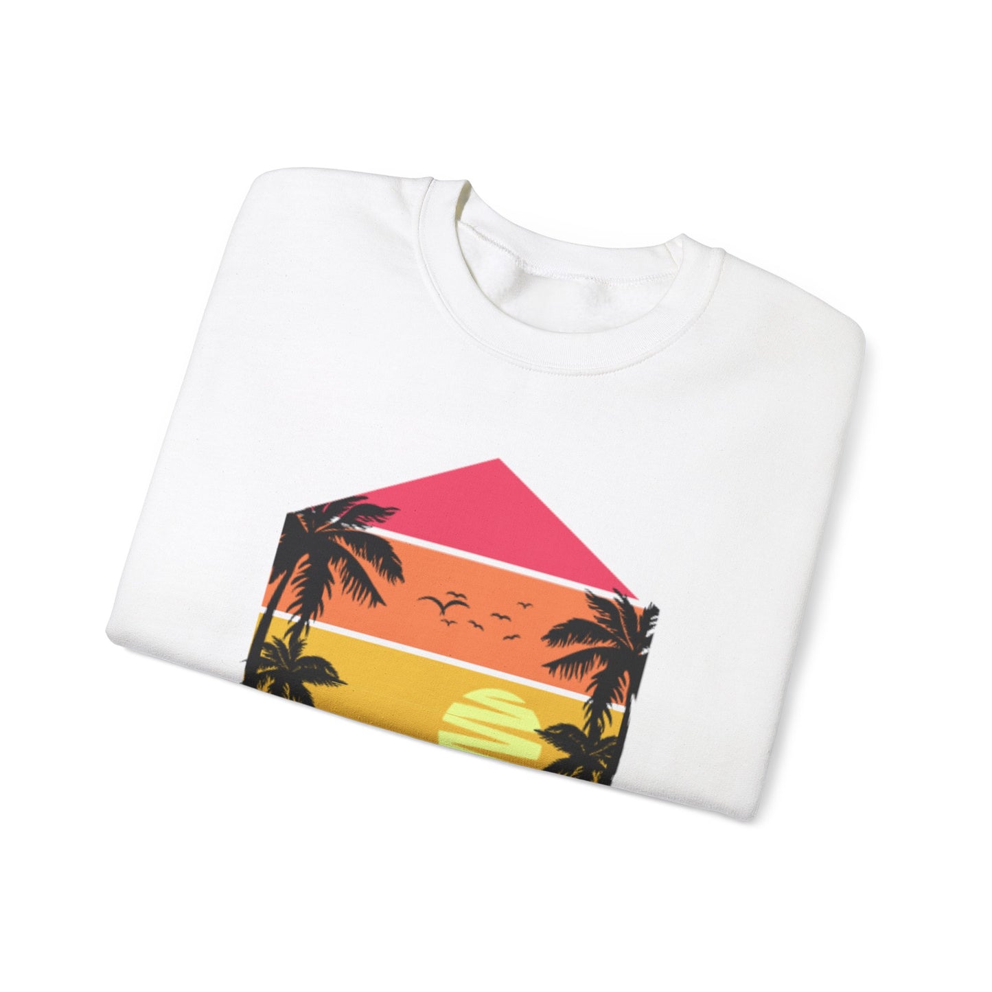 Surfing Hang Loose - Unisex Heavy Blend™ Crewneck Sweatshirt