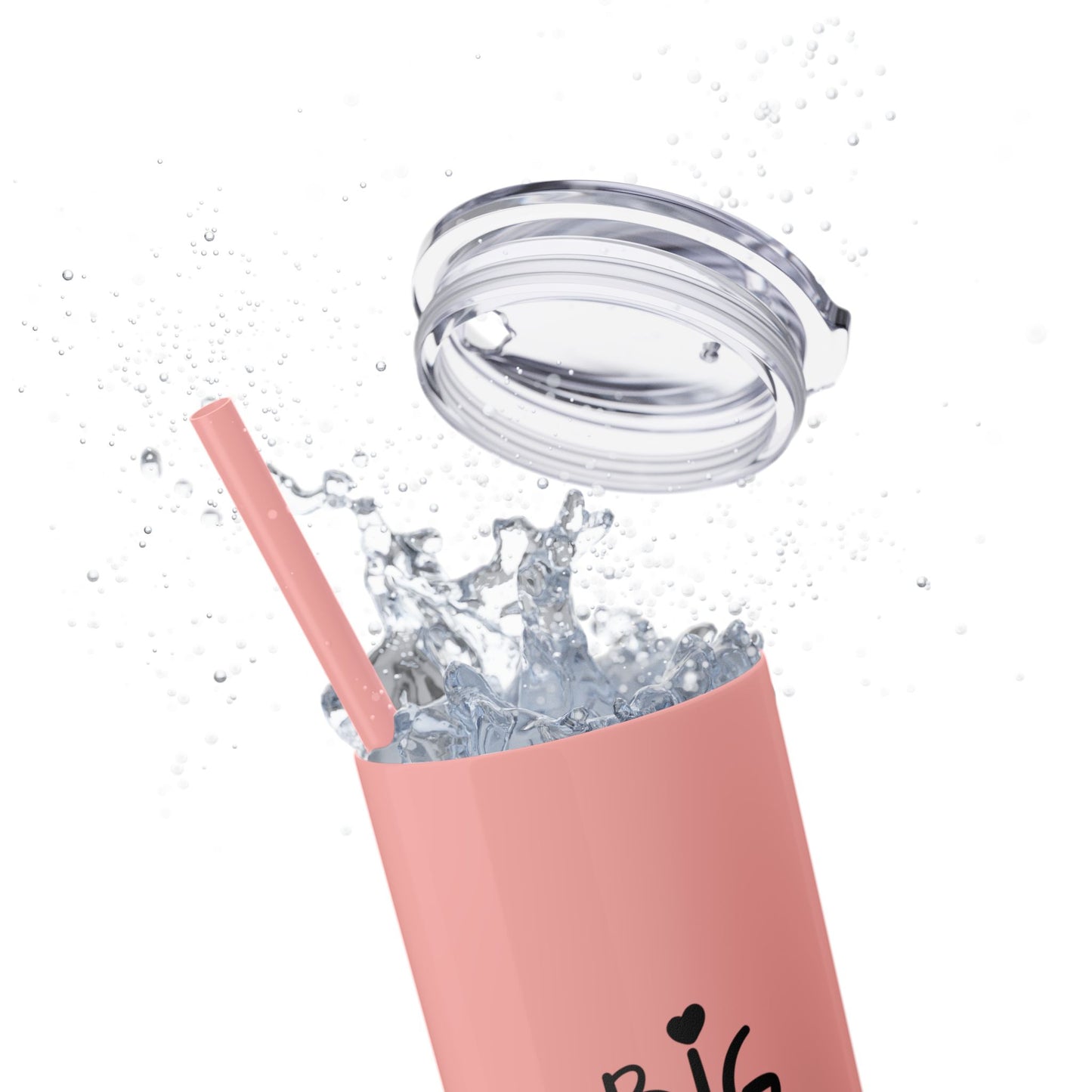 Big Sister Skinny Tumbler with Straw | 20oz Insulated Drinkware | Perfect Gift for Sisters