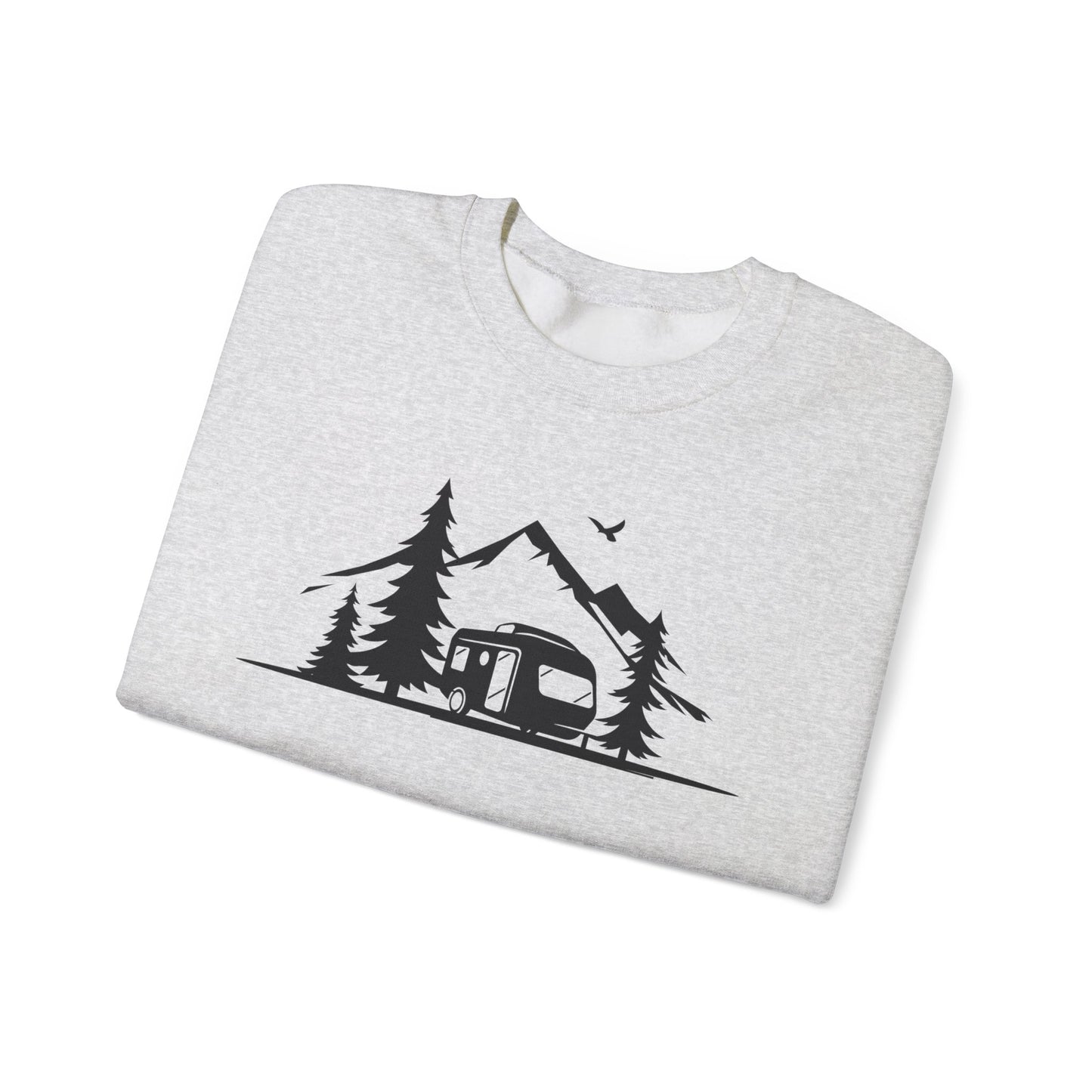 Nature-Inspired Unisex Heavy Blend™ Crewneck Sweatshirt - Perfect for Adventures