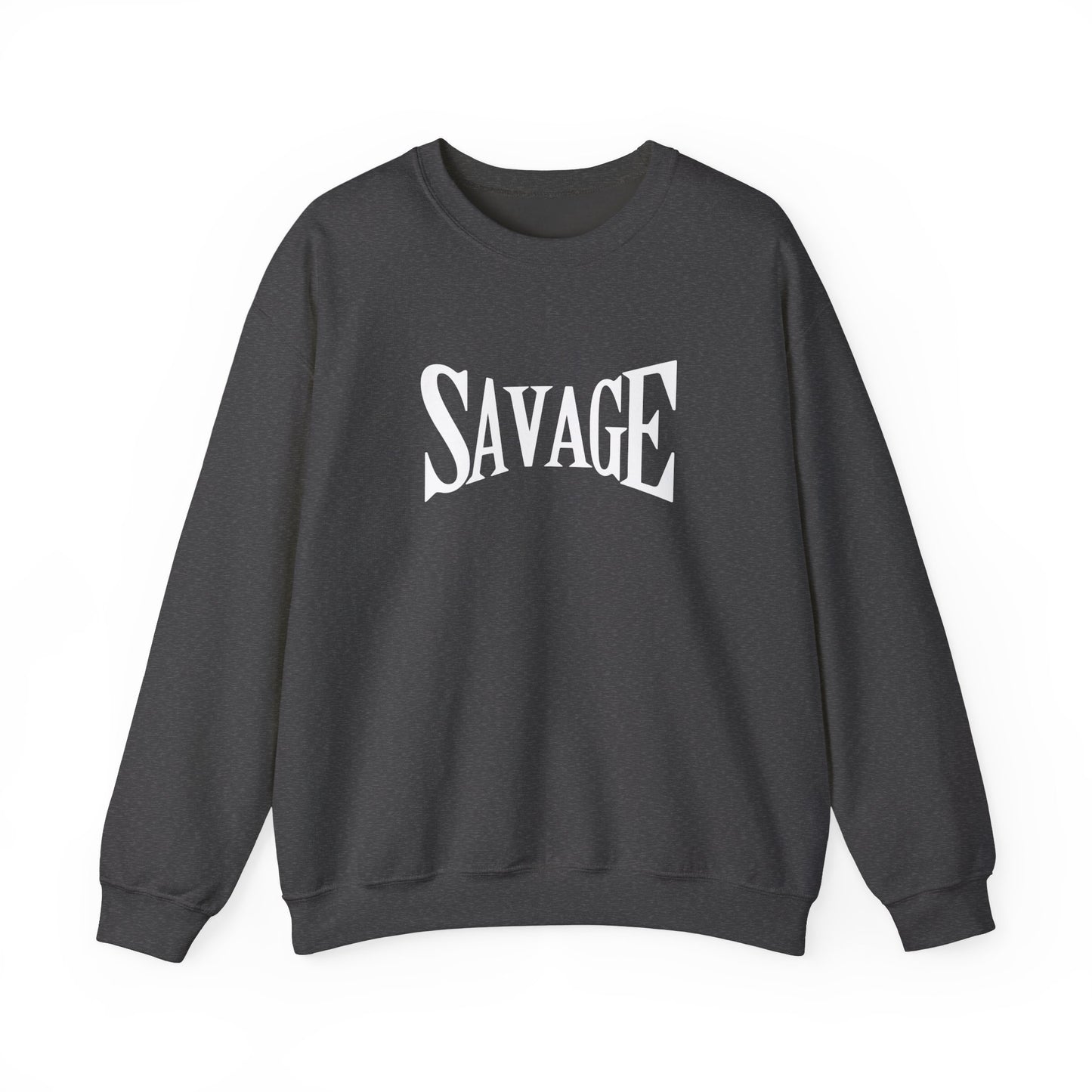 Savage - Unisex Heavy Blend™ Cozy Crewneck Sweatshirt - Perfect for Casual Days and Celebrations