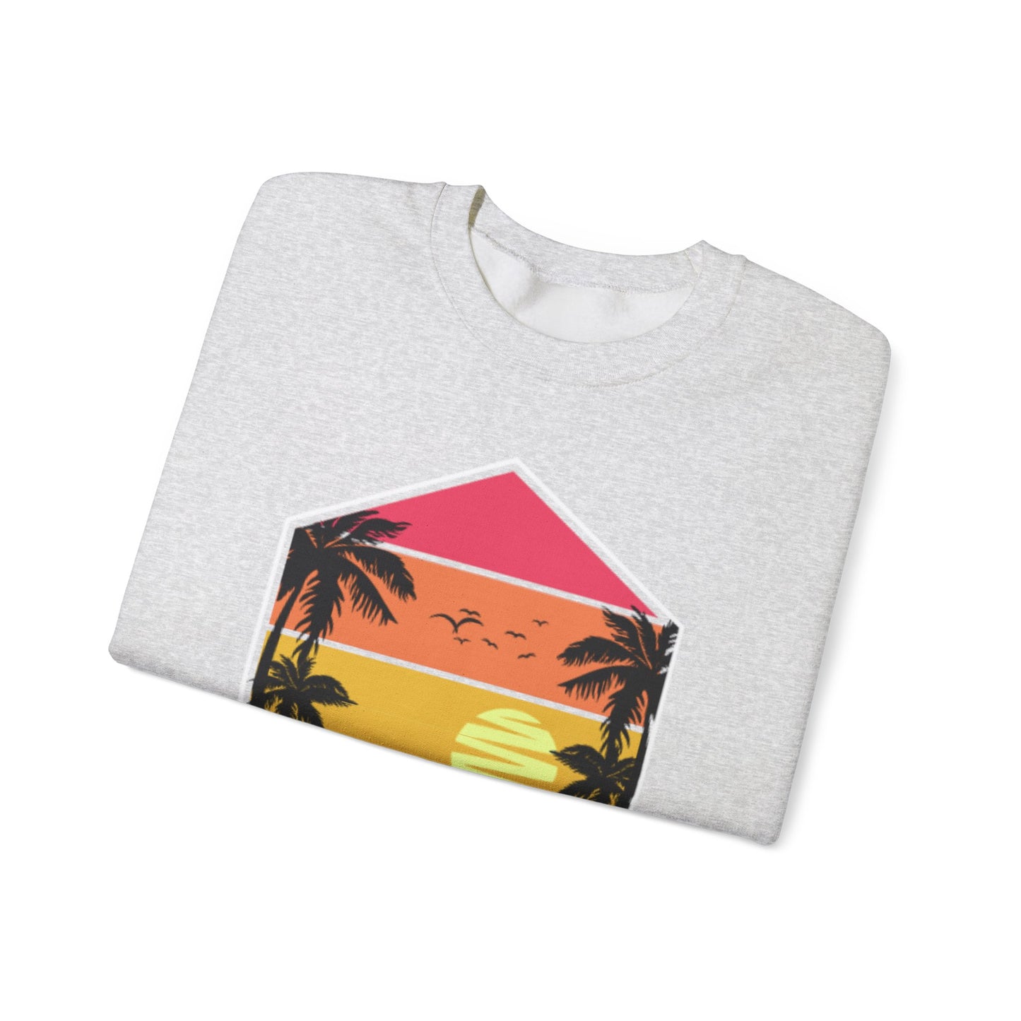 Surfing Hang Loose - Unisex Heavy Blend™ Crewneck Sweatshirt