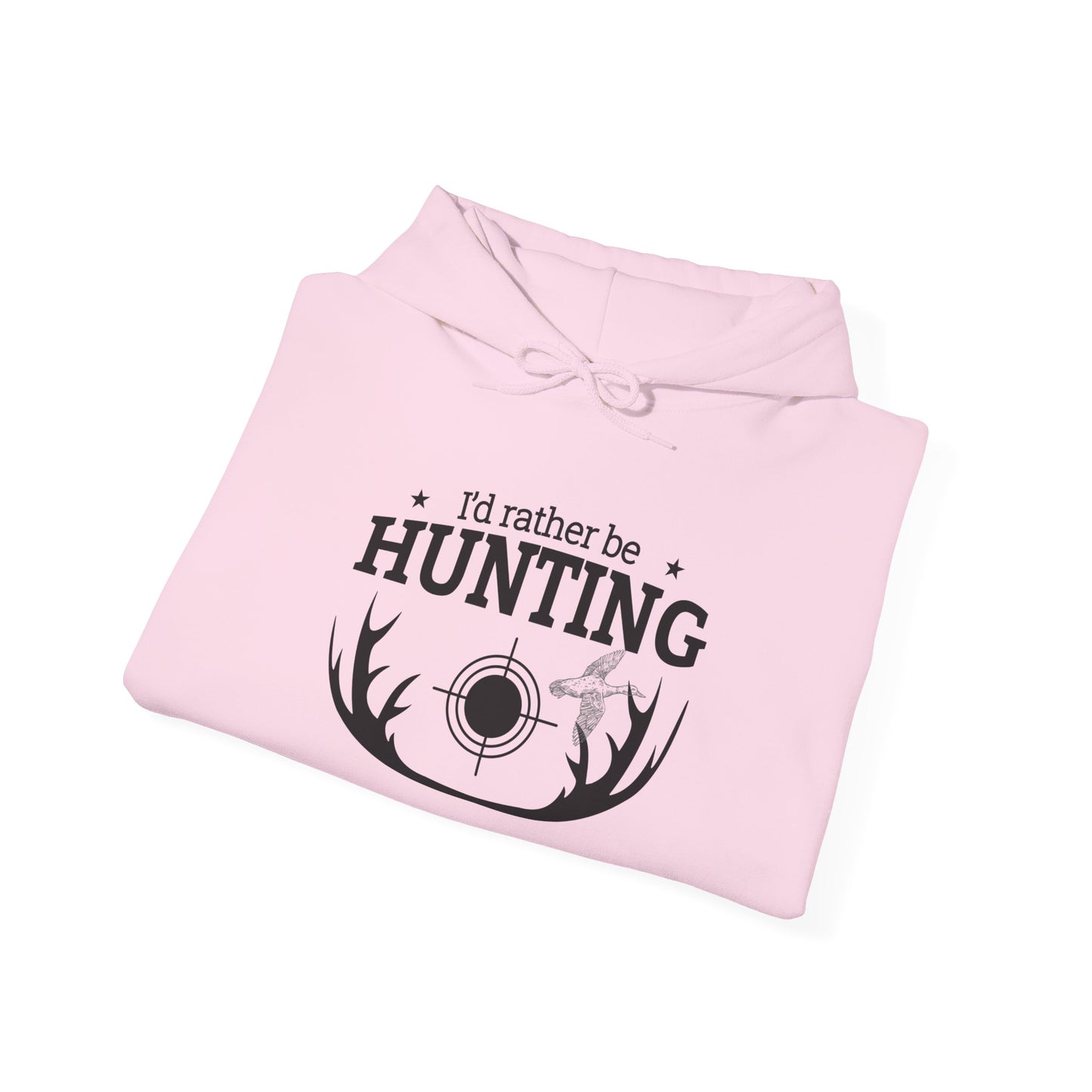 I'd Rather Be Hunting Hoodie - Unisex Heavy Blend Sweatshirt