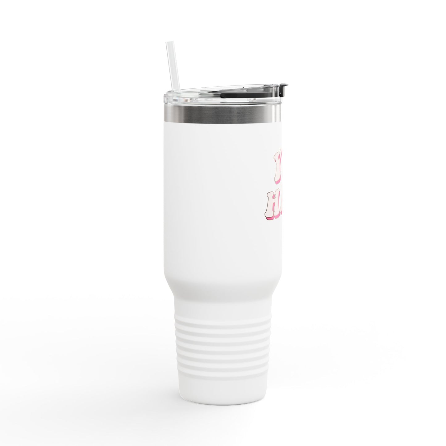 Yee Haw Insulated Travel Mug - 40oz Adventure Drinkware for Outdoor Enthusiasts