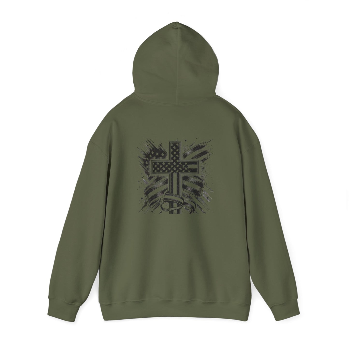 Faith & Freedom Unisex Heavy Blend™ Hooded Sweatshirt - Cozy, Stylish, Perfect for Holidays