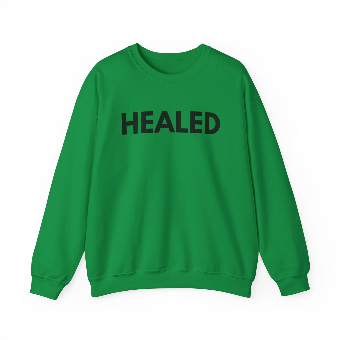 Healed Godly Unisex Heavy Blend™ Crewneck Sweatshirt - Cozy Comfort for Self-Care and Recovery