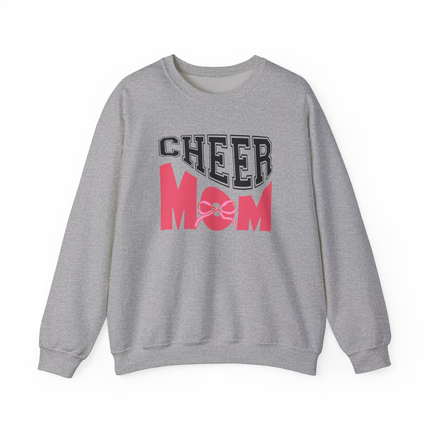 Cheer Mom Unisex Heavy Blend Crewneck Sweatshirt - Perfect Gift for Cheerleading Moms