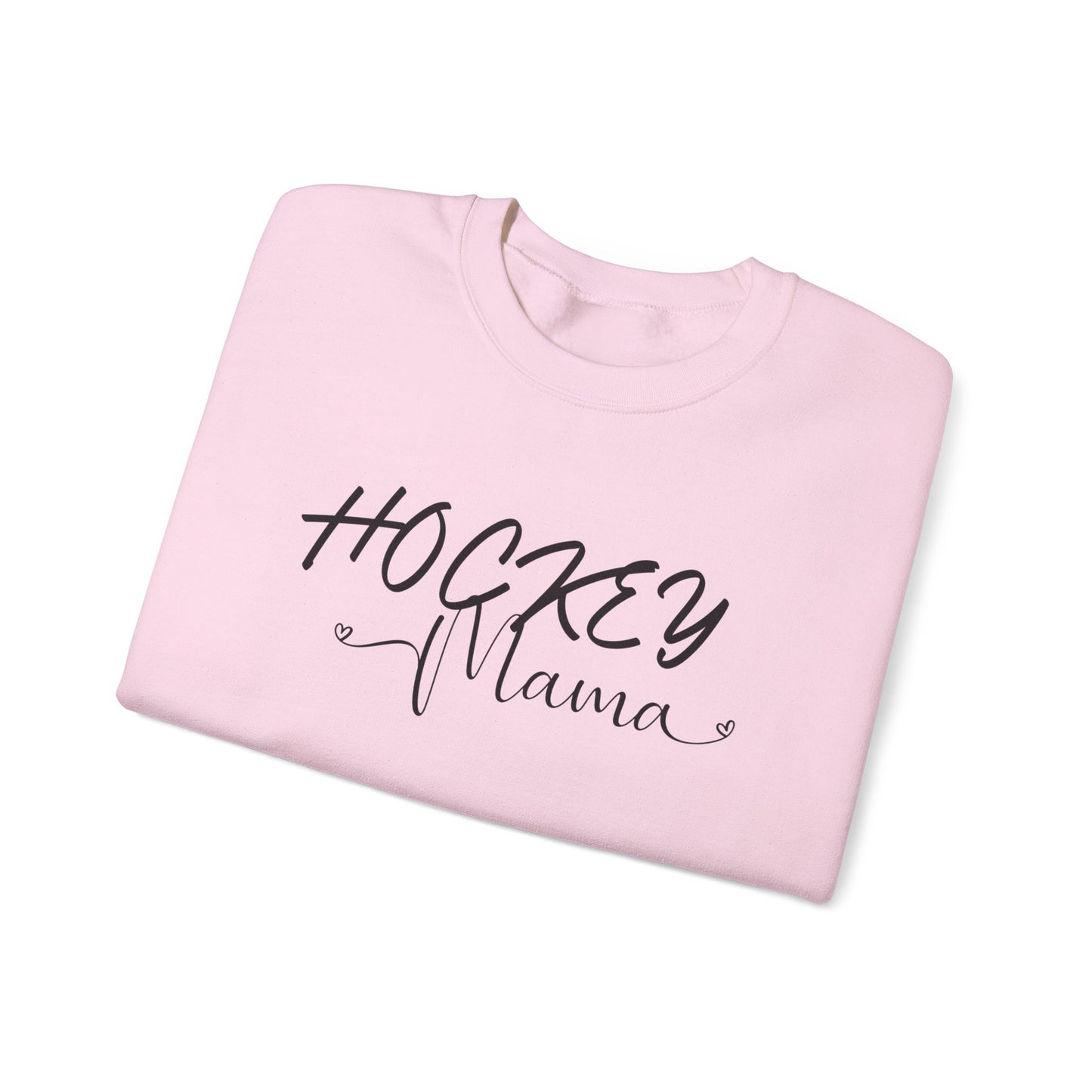 Hockey Mama Crewneck Sweatshirt - Cozy Unisex Pullover for Hockey Lovers