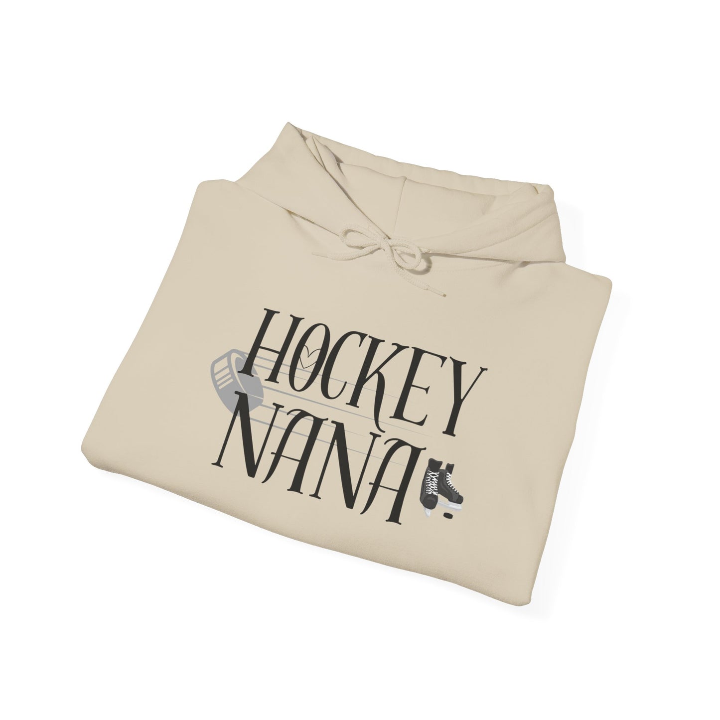 * Custom * Hockey Nana Unisex Heavy Blend™ Hooded Sweatshirt - Cozy Gift for Hockey Lovers