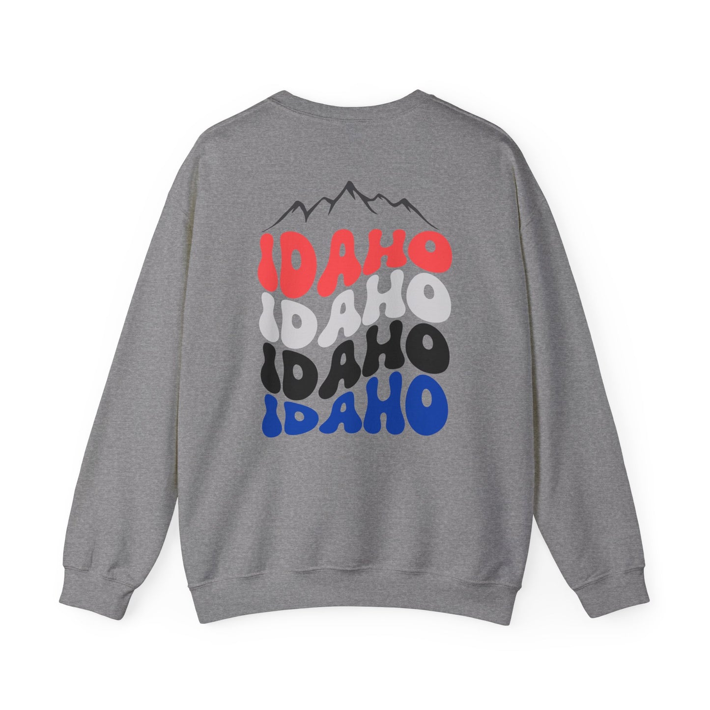 Idaho Vintage-Inspired Crewneck Sweatshirt - Unisex Heavy Blend™