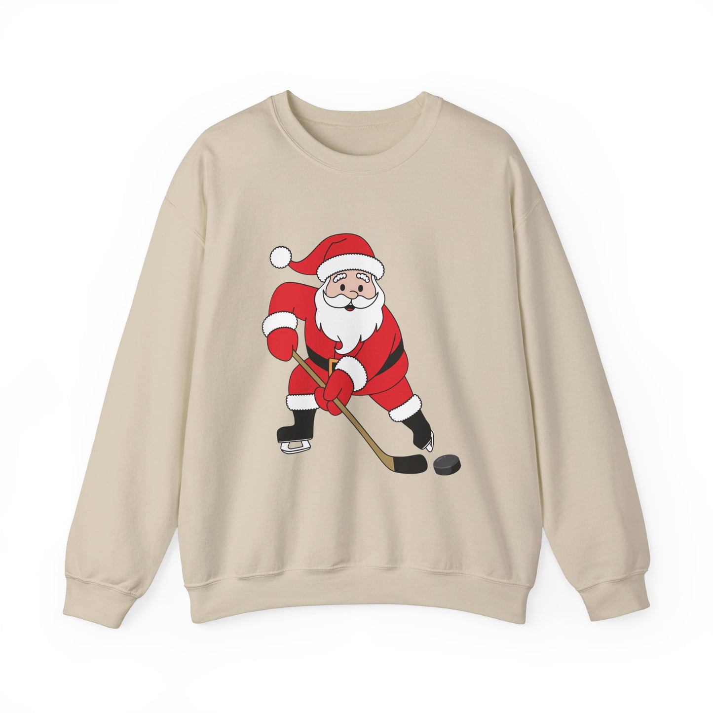 Santa Hockey Unisex Crewneck Sweatshirt