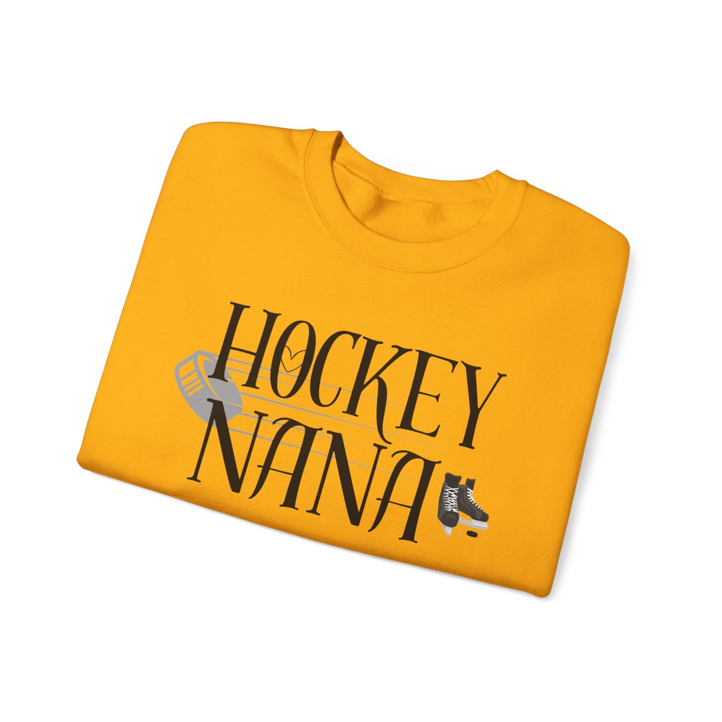 Hockey Nana Unisex Heavy Blend™ Crewneck Sweatshirt