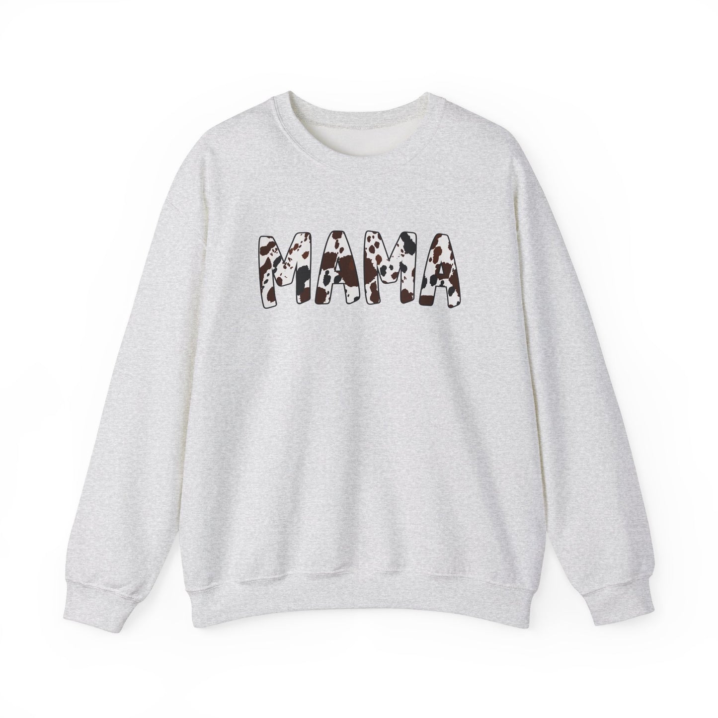 Mama Cow Crewneck Sweatshirt - Cozy Gift for Moms