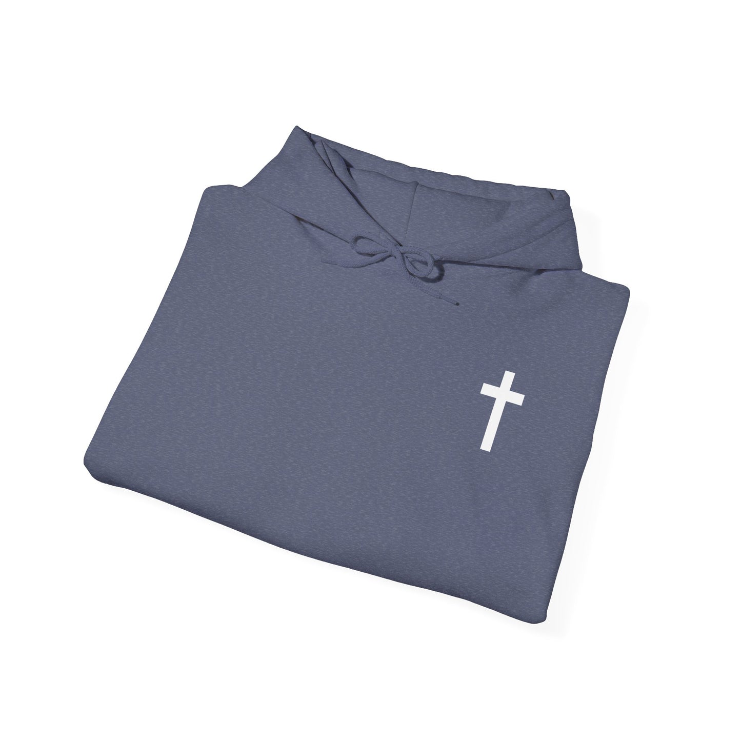 Faith Cross Unisex Heavy Blend™ Hooded Sweatshirt - Comfortable & Stylish for All Occasions
