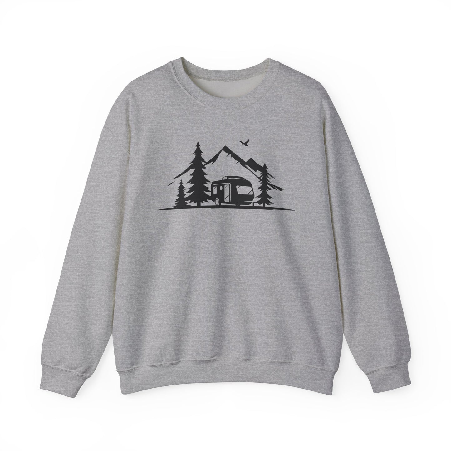 Nature-Inspired Unisex Heavy Blend™ Crewneck Sweatshirt - Perfect for Adventures