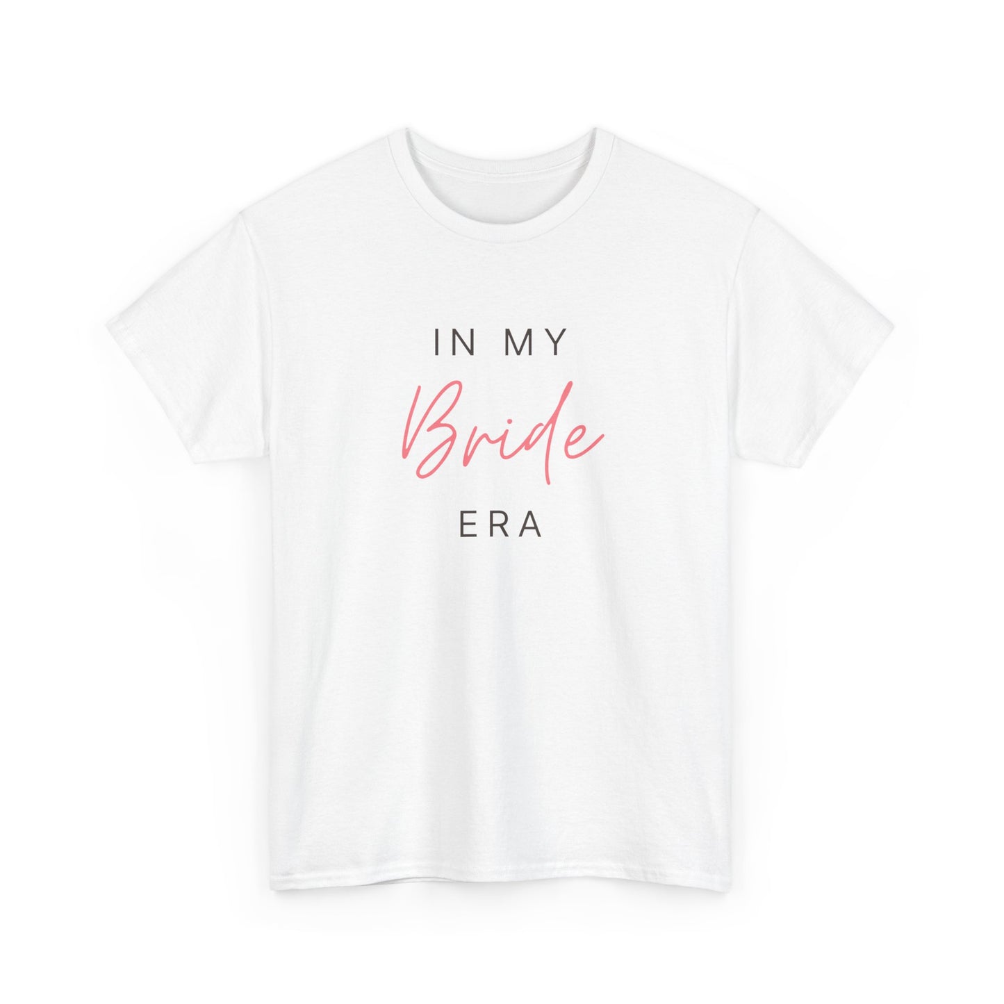 In My Bride Era Unisex Heavy Cotton Tee - Perfect for Bridal Showers and Bachelorette Parties