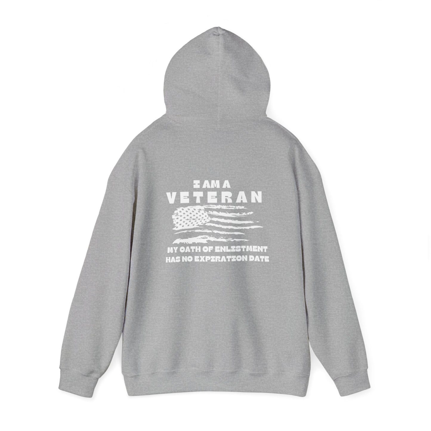 I AM A VETERAN - Cozy Unisex Heavy Blend™ Hooded Sweatshirt