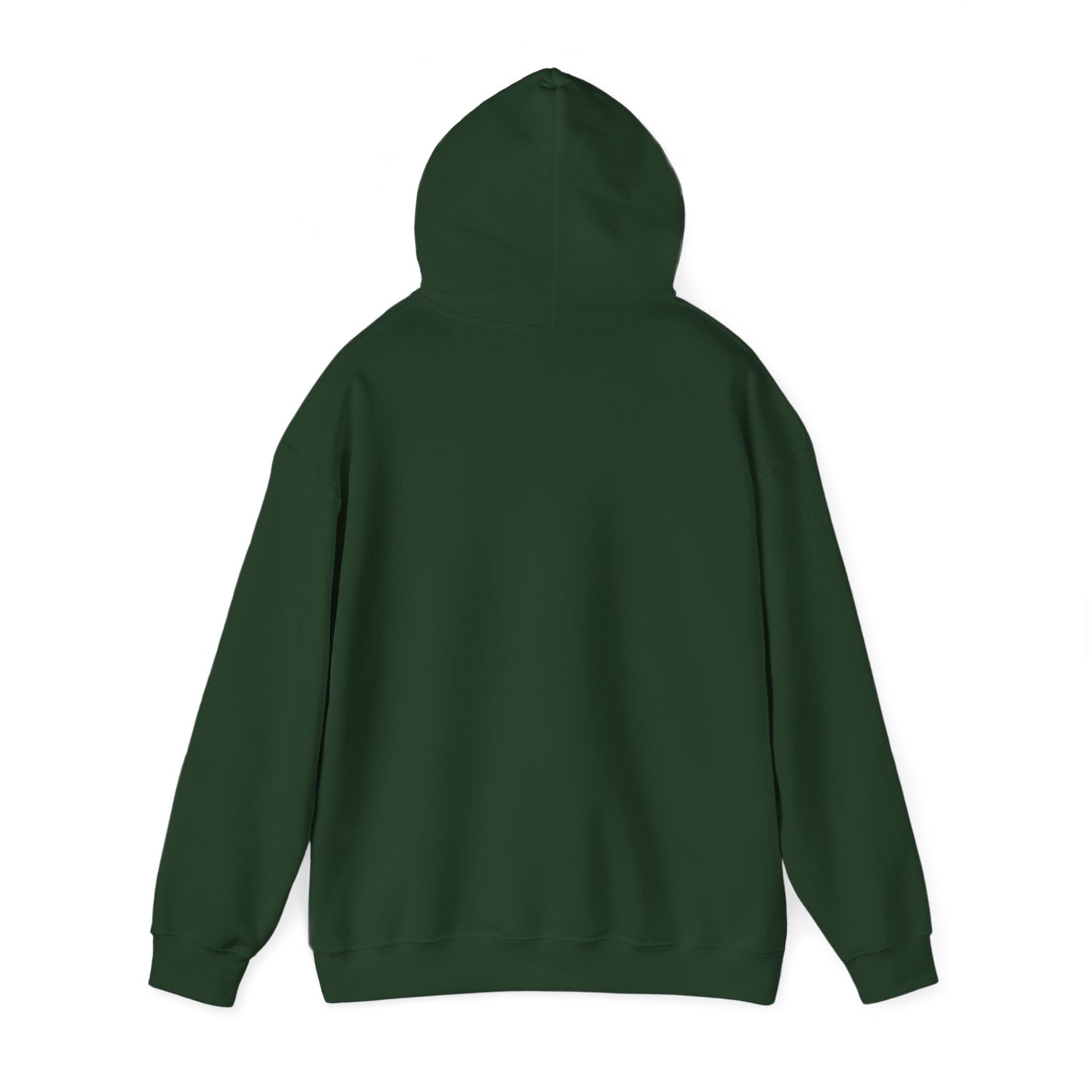 Unisex Heavy Blend™ Hooded Sweatshirt - Minimalist Design with Cross Logo