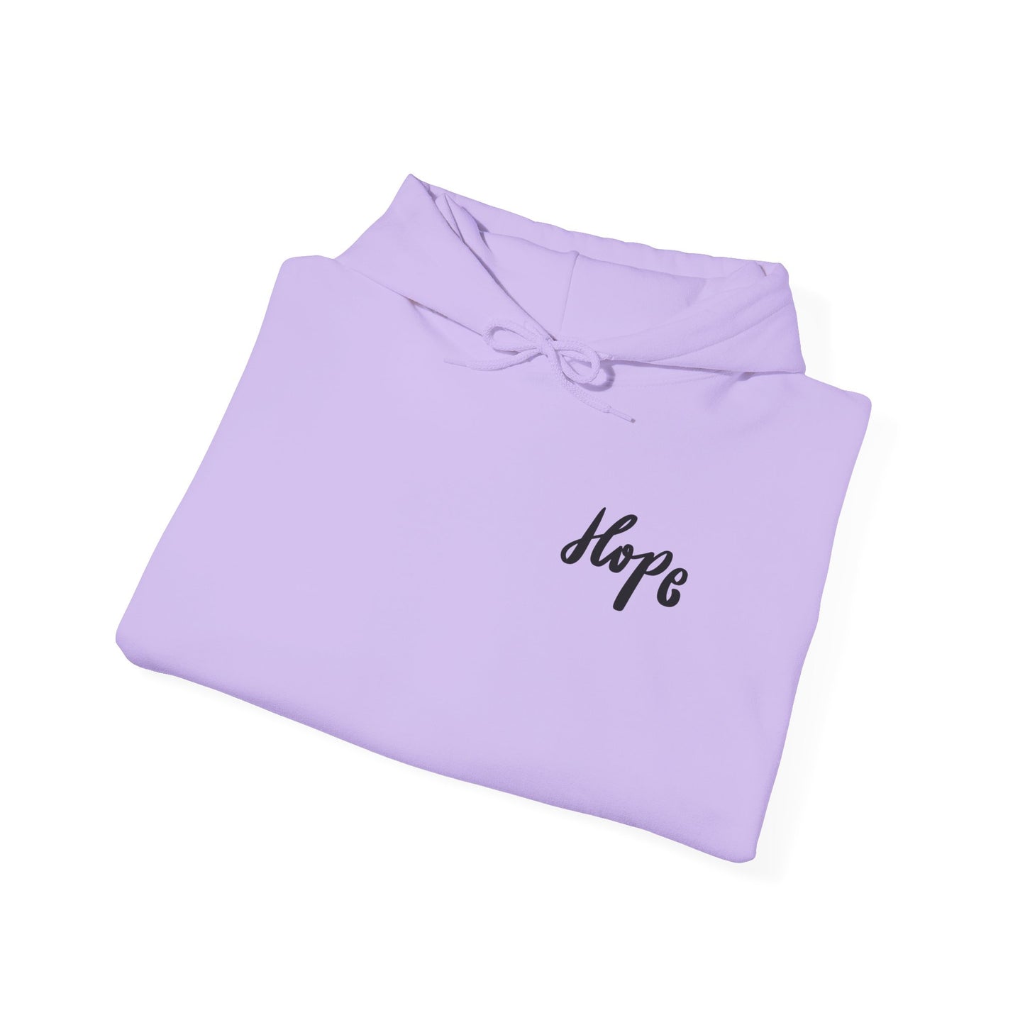 Hope & Faith Unisex Hooded Sweatshirt | Inspirational Graphic Hoodie