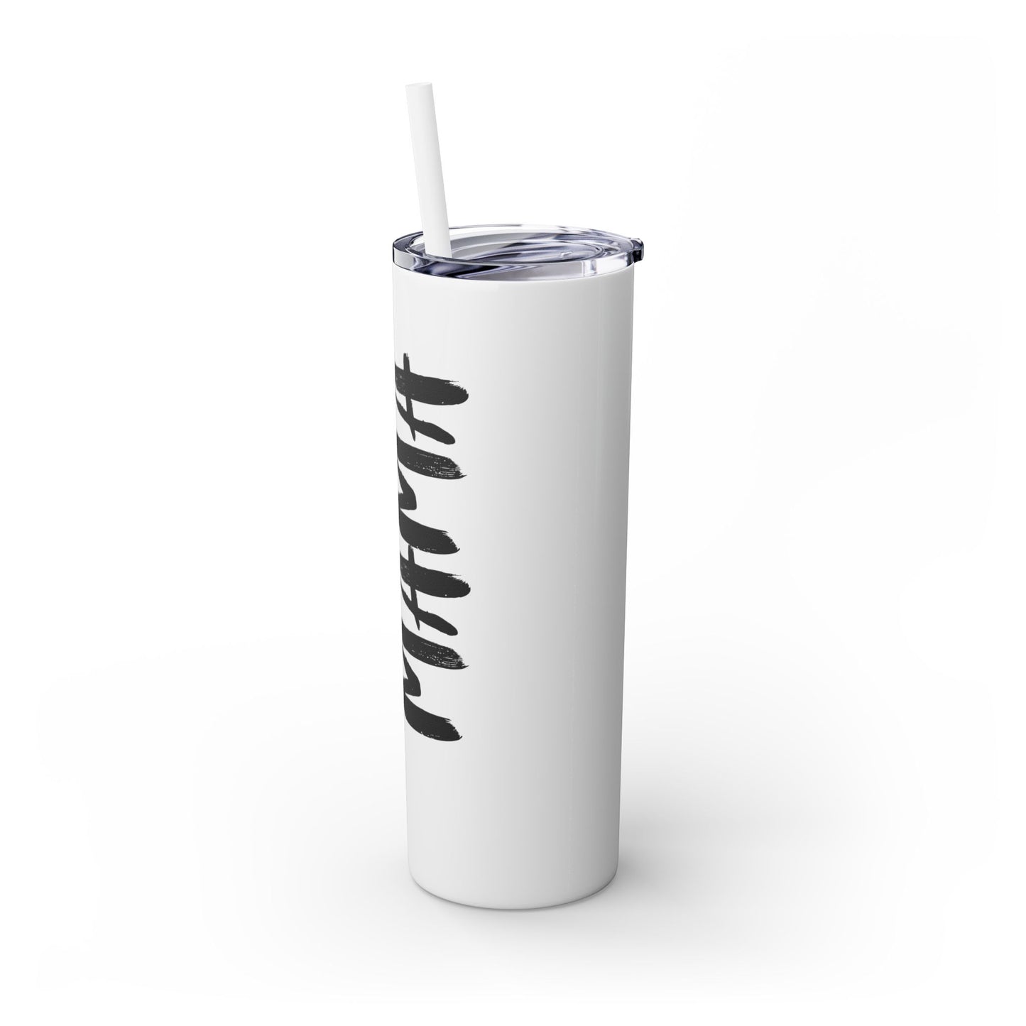 Hockey Mama 20oz Skinny Tumbler with Straw - Perfect Gift for Sports Moms