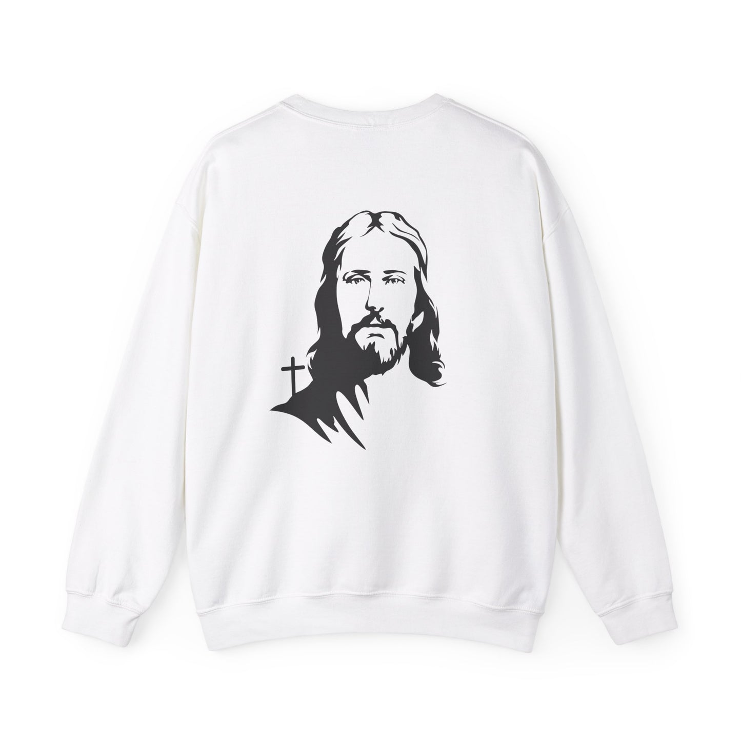 Faithful Heart Unisex Crewneck Sweatshirt - Jesus Design