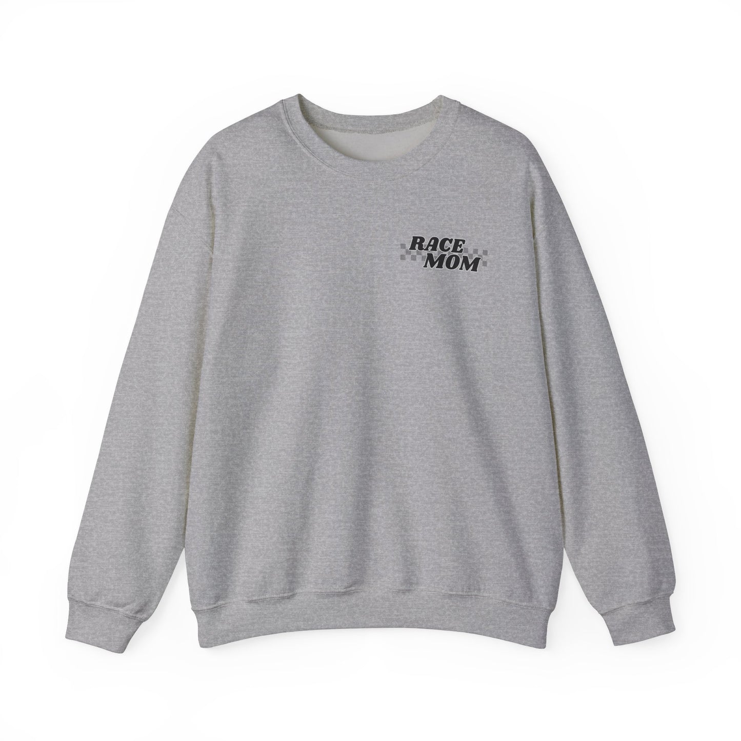 Race Mom - Unisex Heavy Blend™ Crewneck Sweatshirt