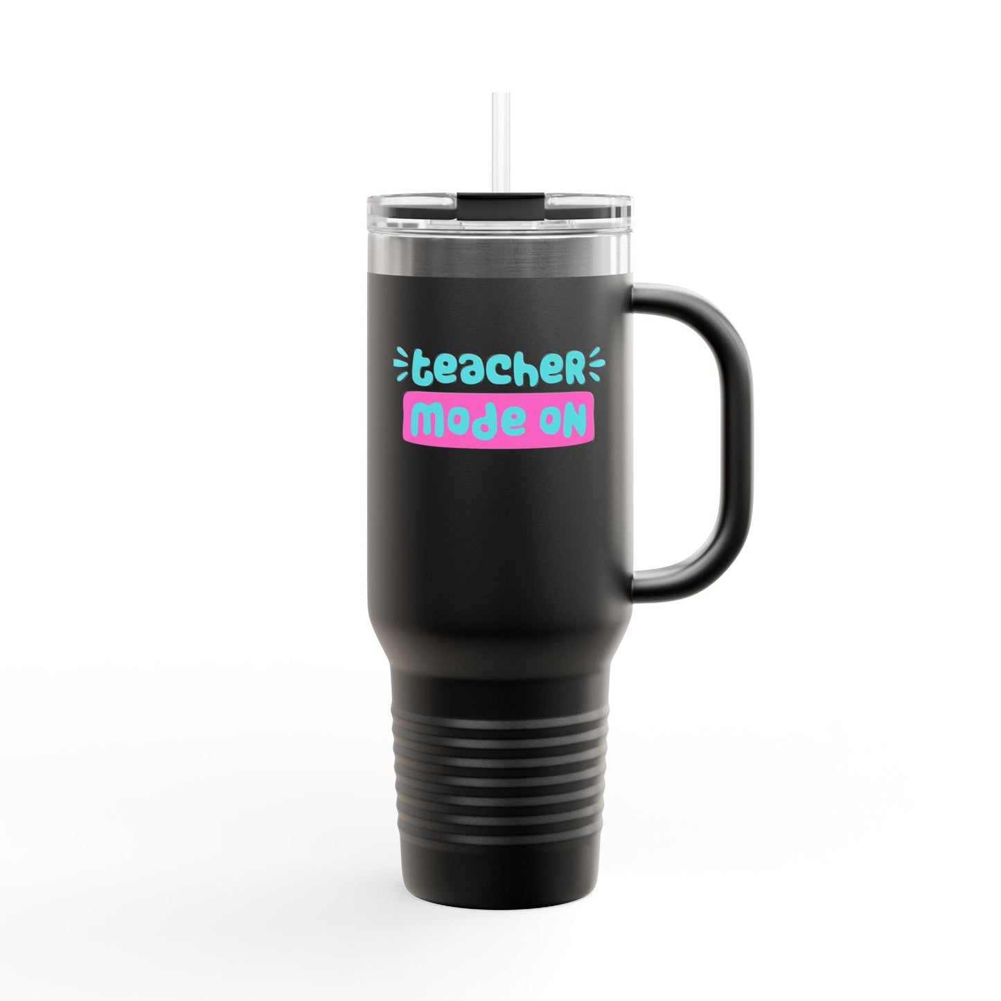 Teacher Mode Insulated Travel Mug - 40oz, Perfect for On-the-Go Coffee Lovers