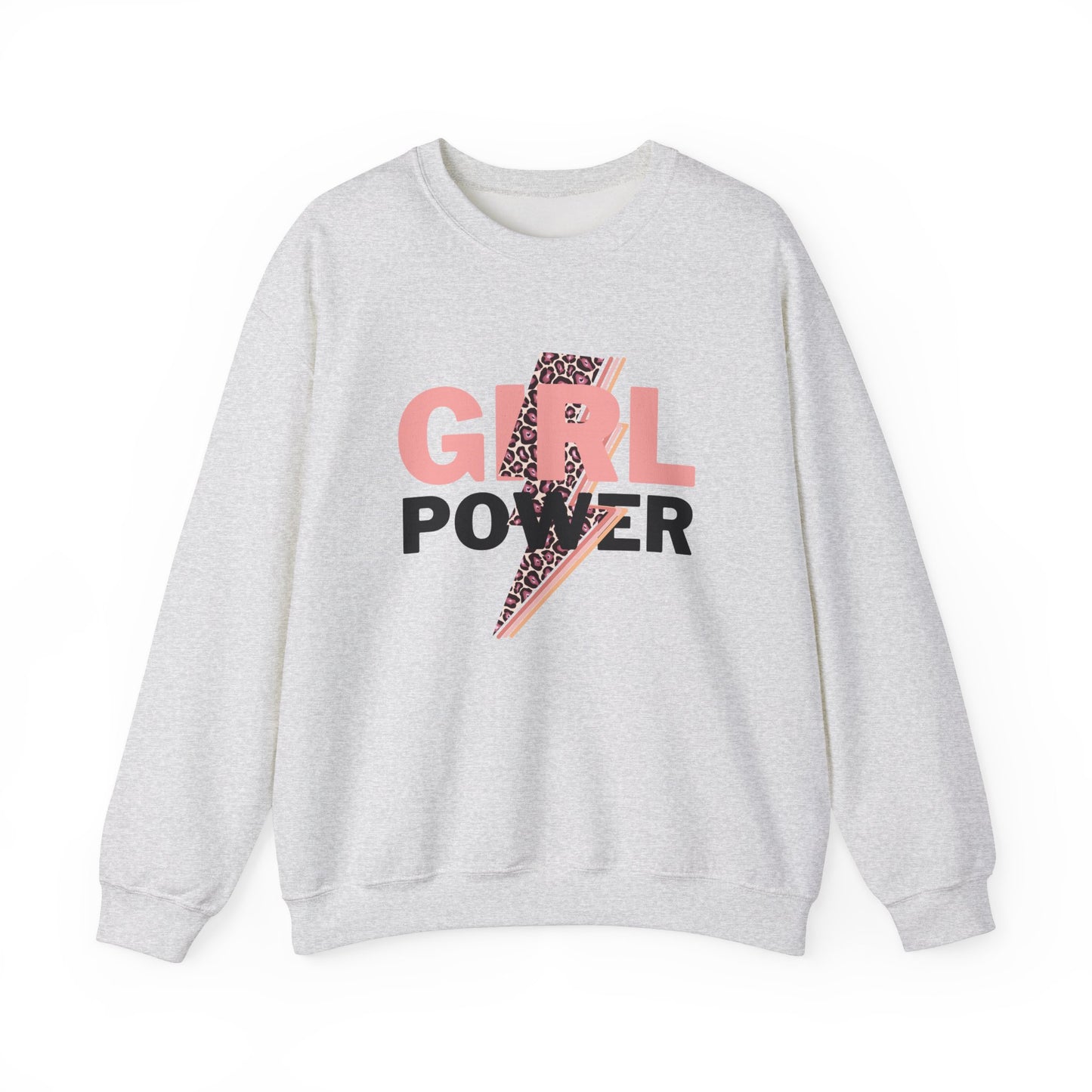 Girl Power Crewneck Sweatshirt - Unisex Heavy Blend™