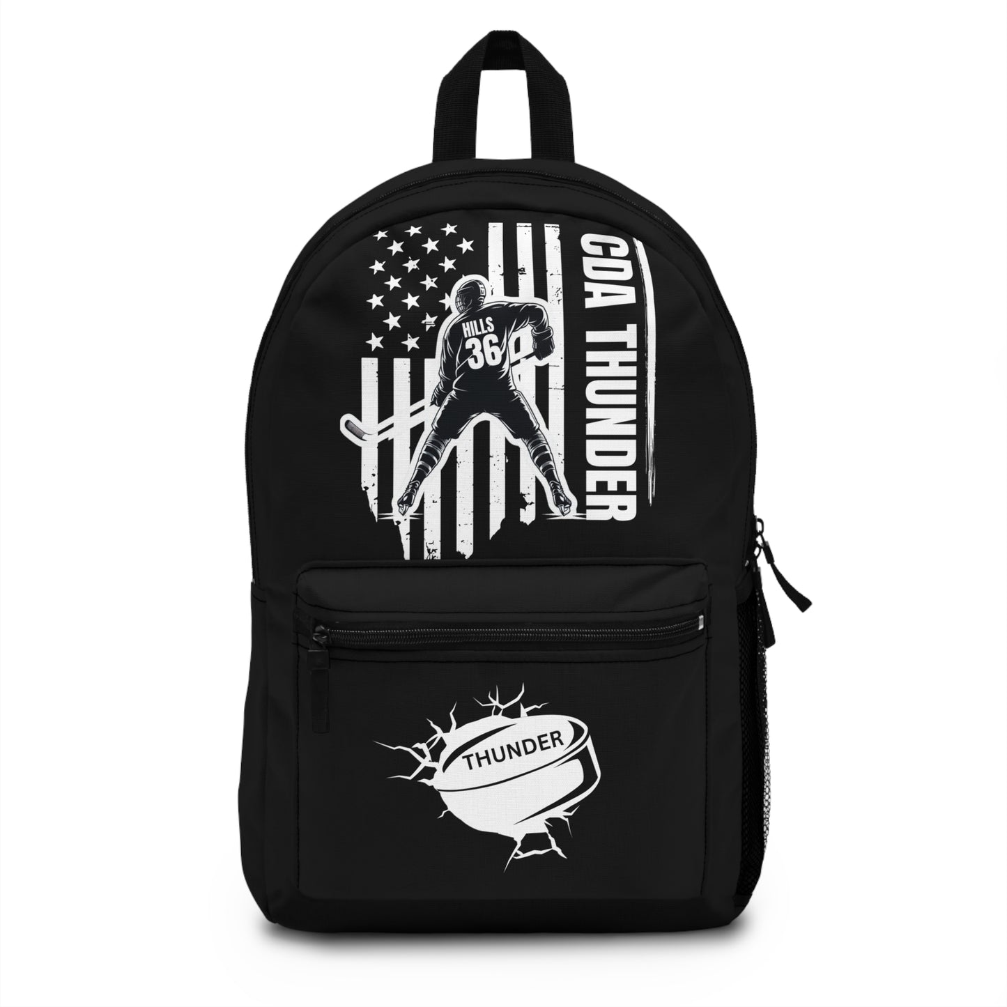 ***CUSTOM*** Backpack w Hockey TEAM NAME Design