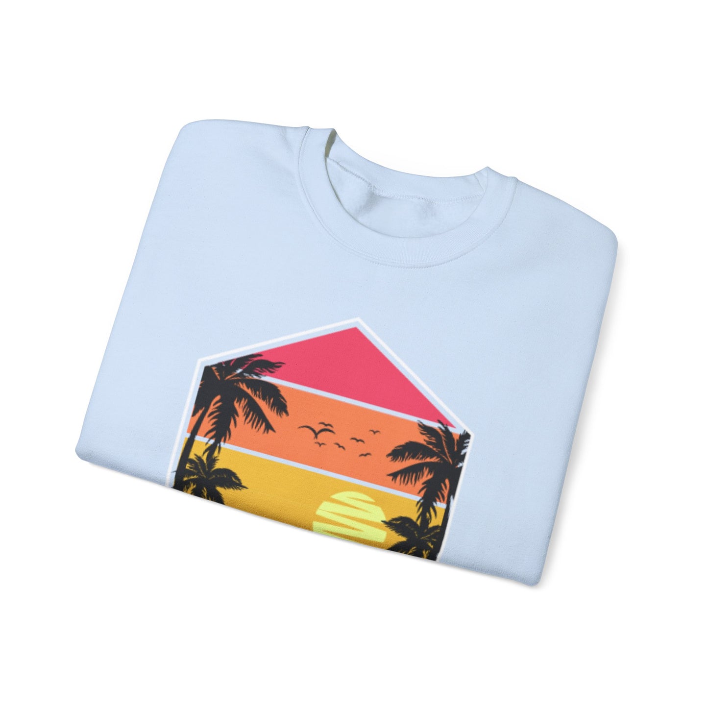 Surfing Hang Loose - Unisex Heavy Blend™ Crewneck Sweatshirt