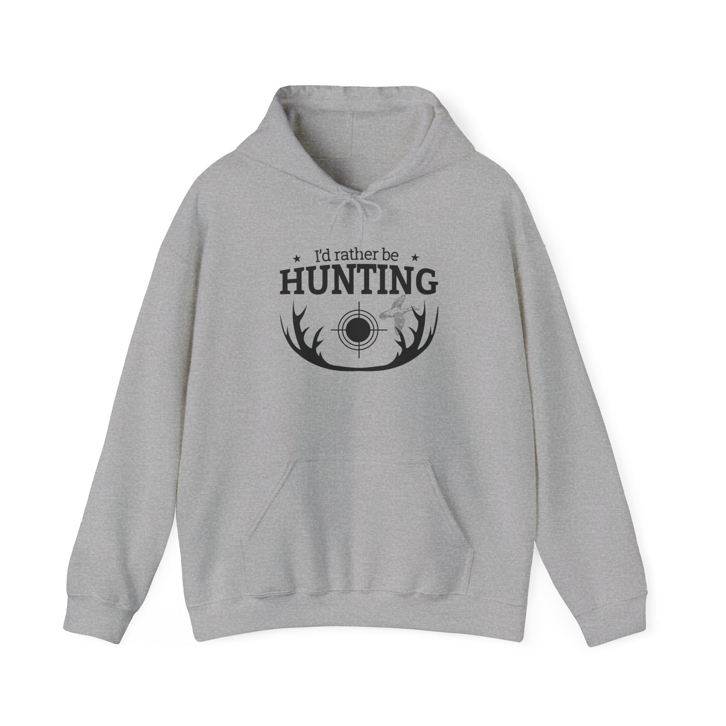 I'd Rather Be Hunting Hoodie - Unisex Heavy Blend Sweatshirt