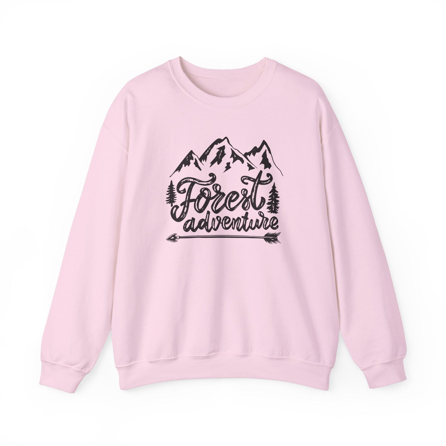 Forest Adventure Unisex Heavy Blend Crewneck Sweatshirt | Perfect for Outdoor Lovers