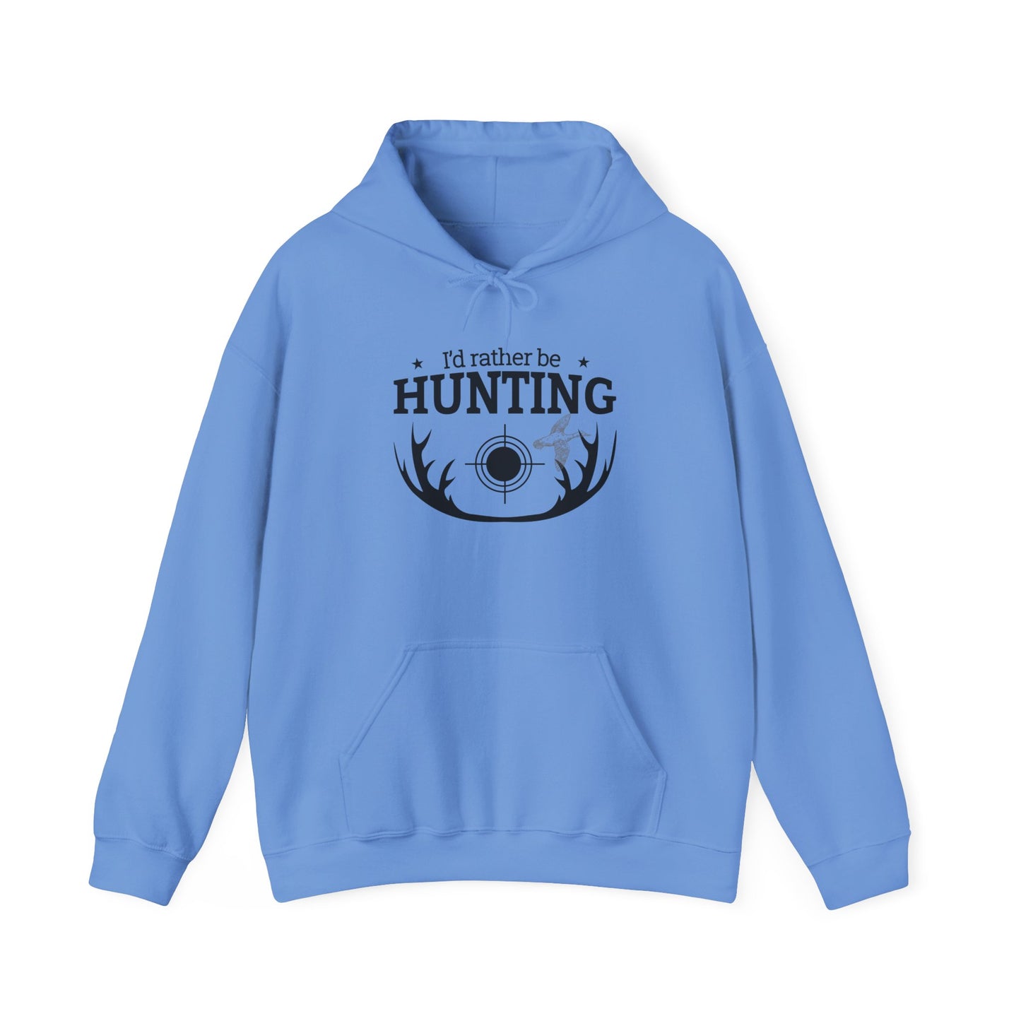 I'd Rather Be Hunting Hoodie - Unisex Heavy Blend Sweatshirt