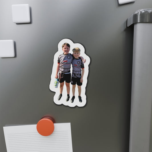 Personalized Die-Cut Magnets - Custom Photo Keepsakes for Celebrations & Memories