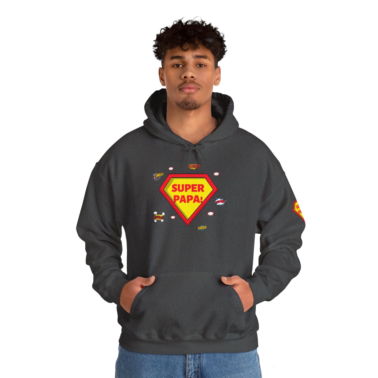 Super Papa! Hooded Sweatshirt - Unisex Heavy Blend™ for Dads