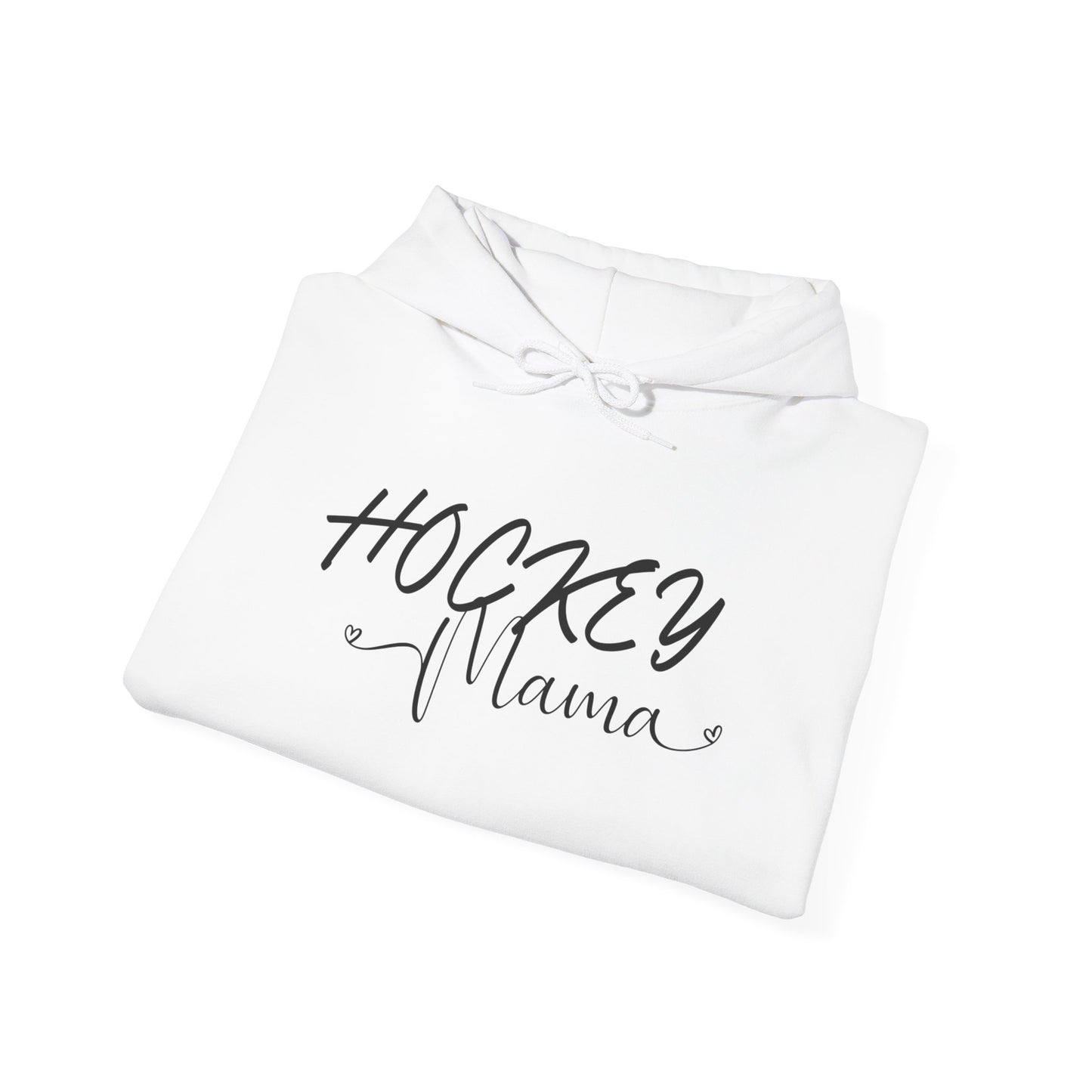 Hockey Mama Cursive Unisex Heavy Blend Hooded Sweatshirt