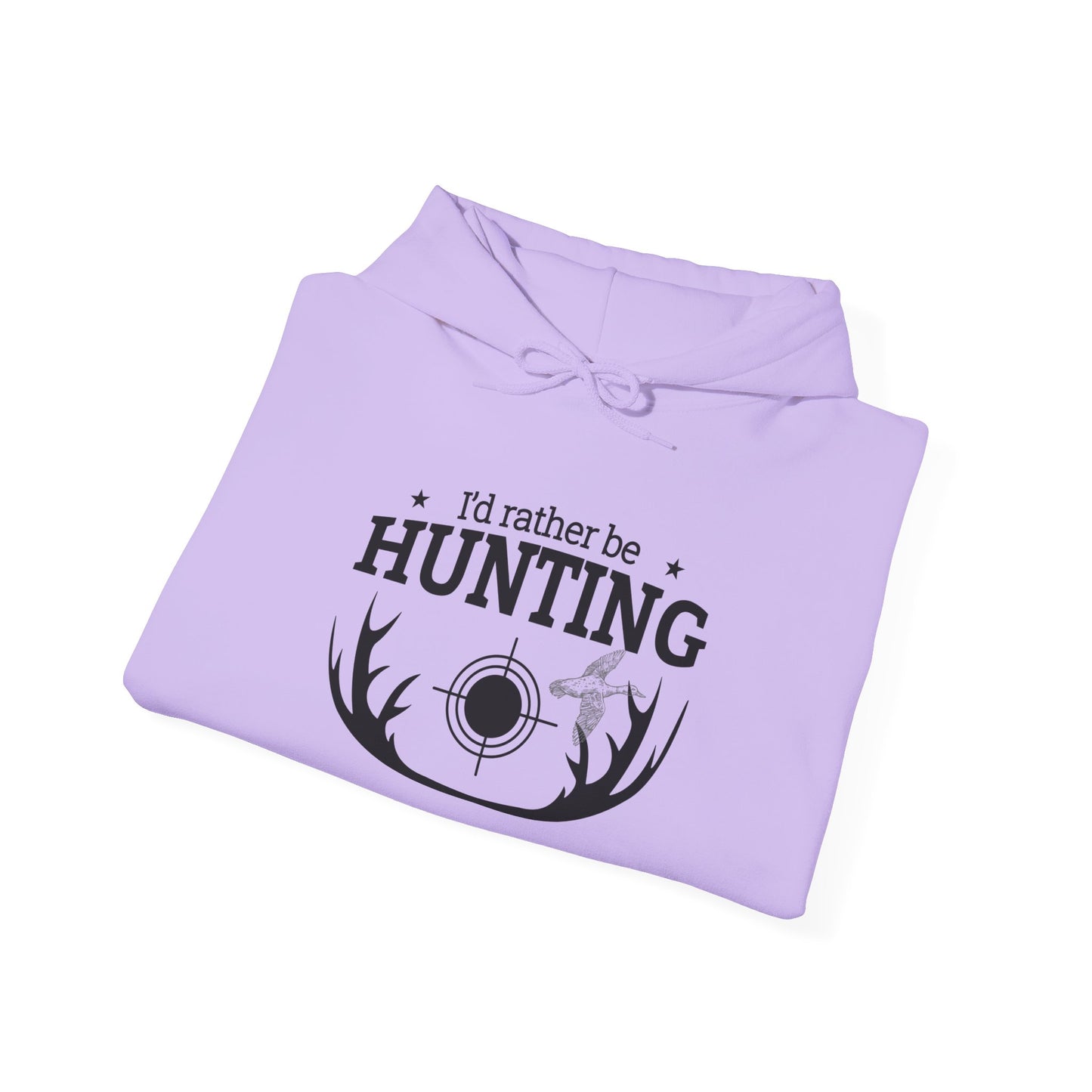 I'd Rather Be Hunting Hoodie - Unisex Heavy Blend Sweatshirt