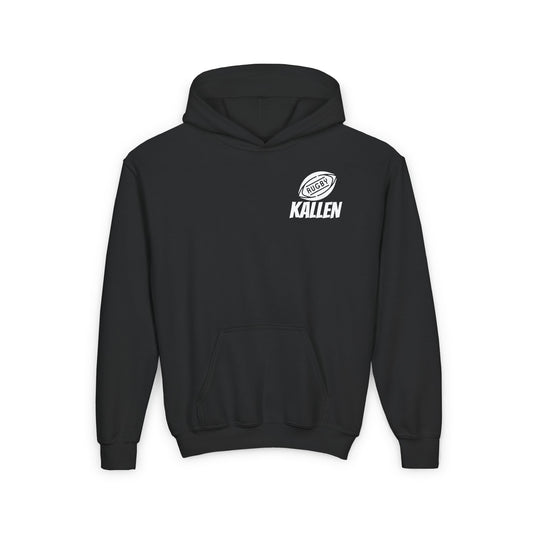 ***CUSTOM**** Youth Rugby Hoodie with Flag Design
