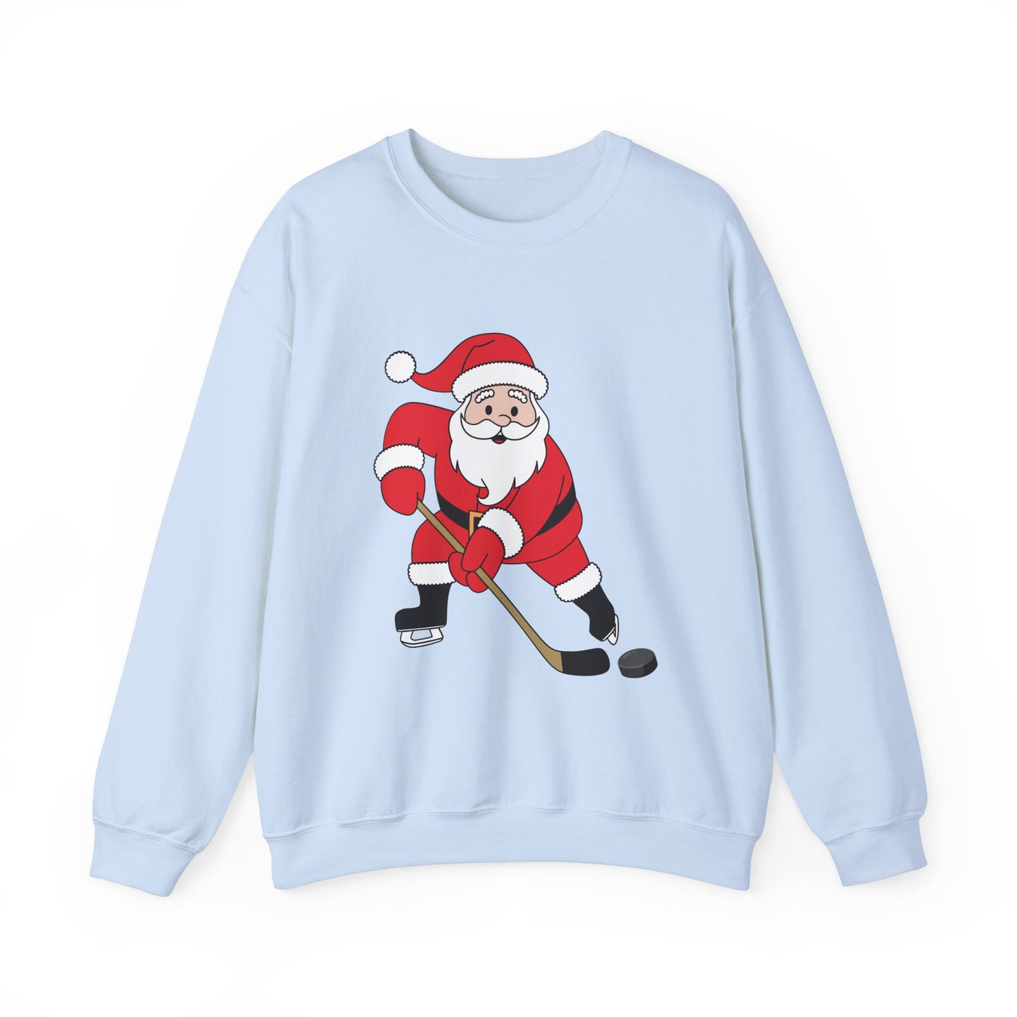 Santa Hockey Unisex Crewneck Sweatshirt